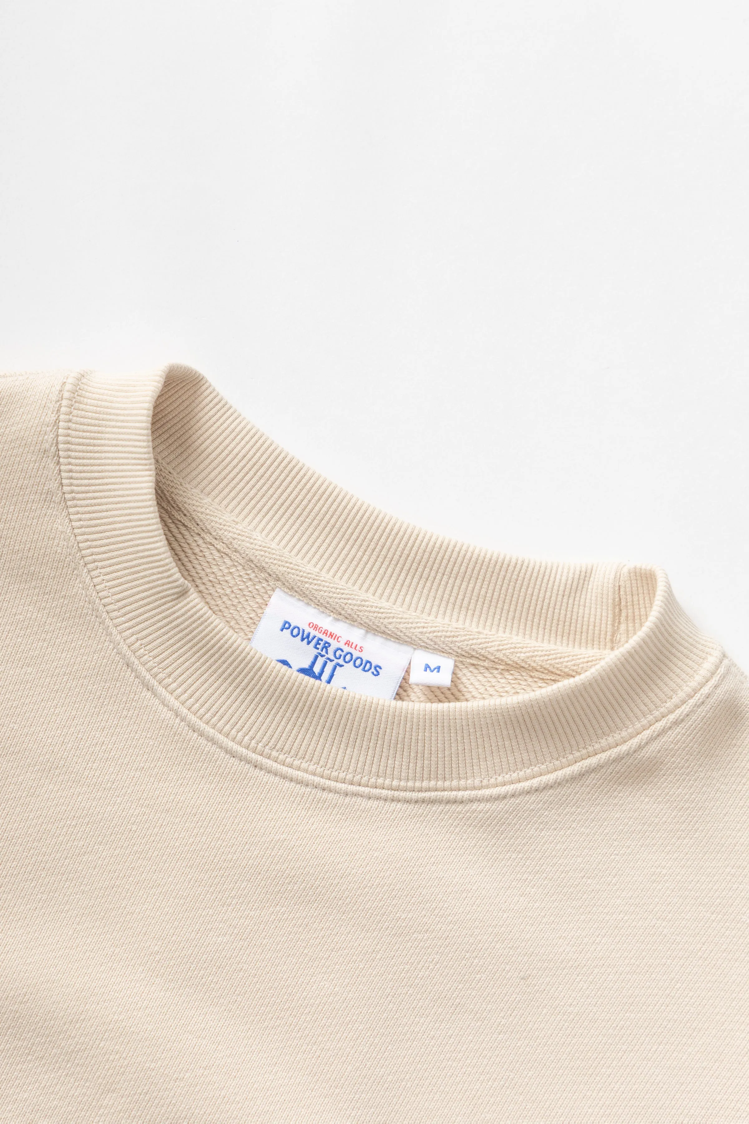 Loopback Crewneck - Putty sold by Power Goods product image thumbnail 5