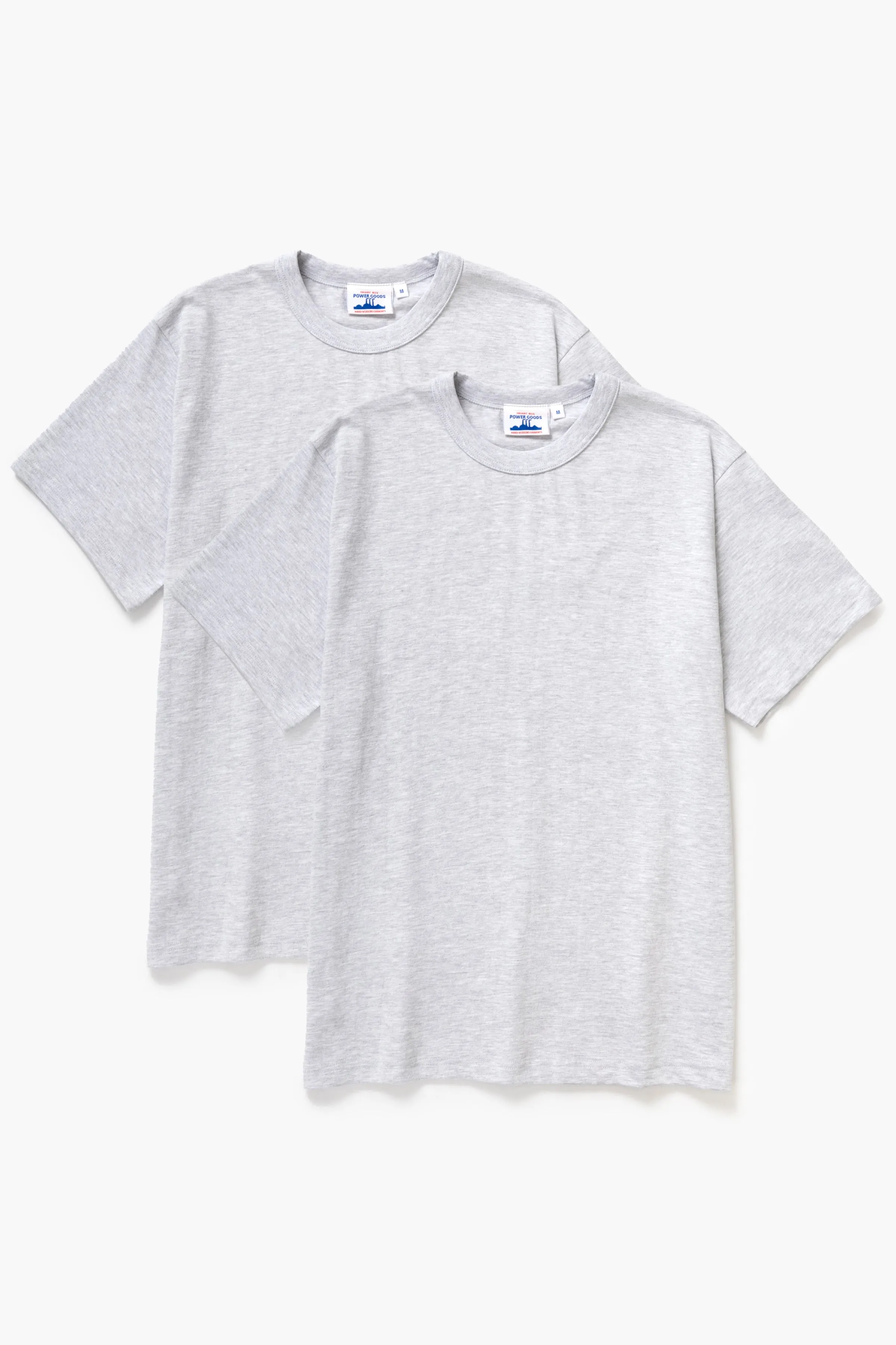 Archive T-Shirt Two Pack - Ash sold by Power Goods