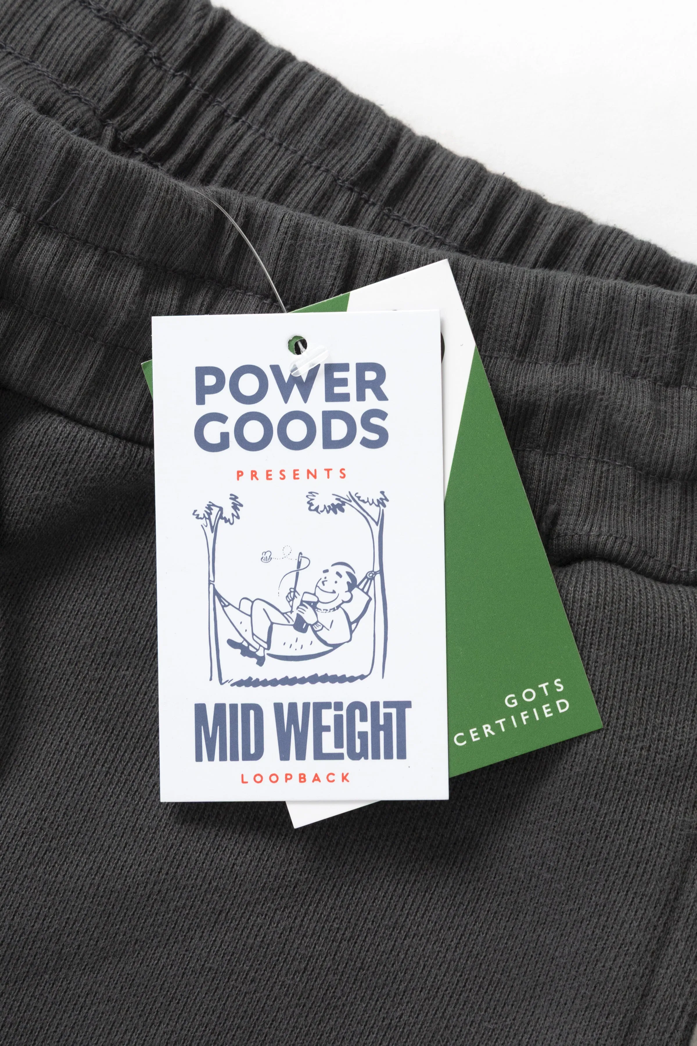 Loopback Sweatpants - Washed Black sold by Power Goods product image thumbnail 2