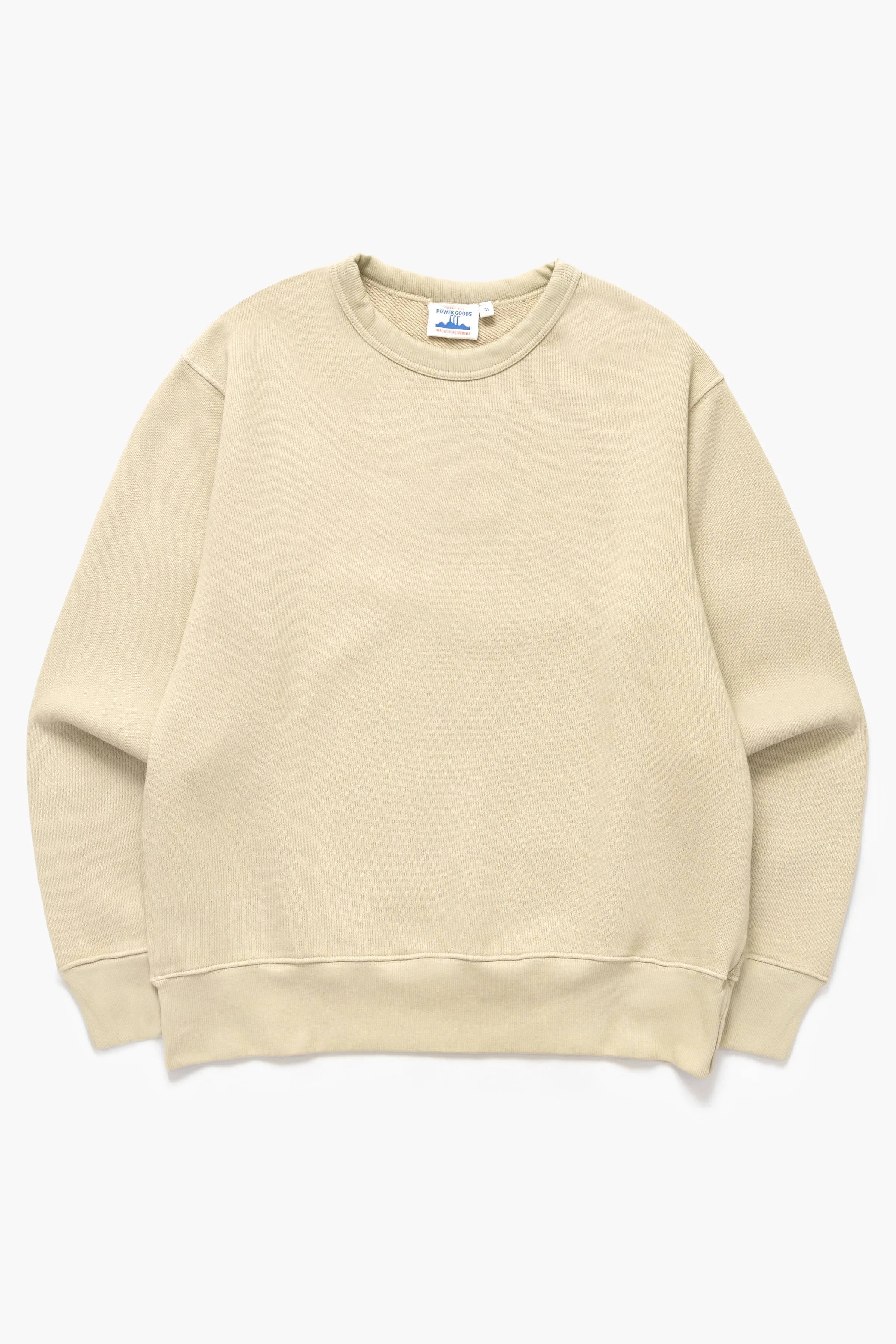 Loopback Crewneck - Bone sold by Power Goods