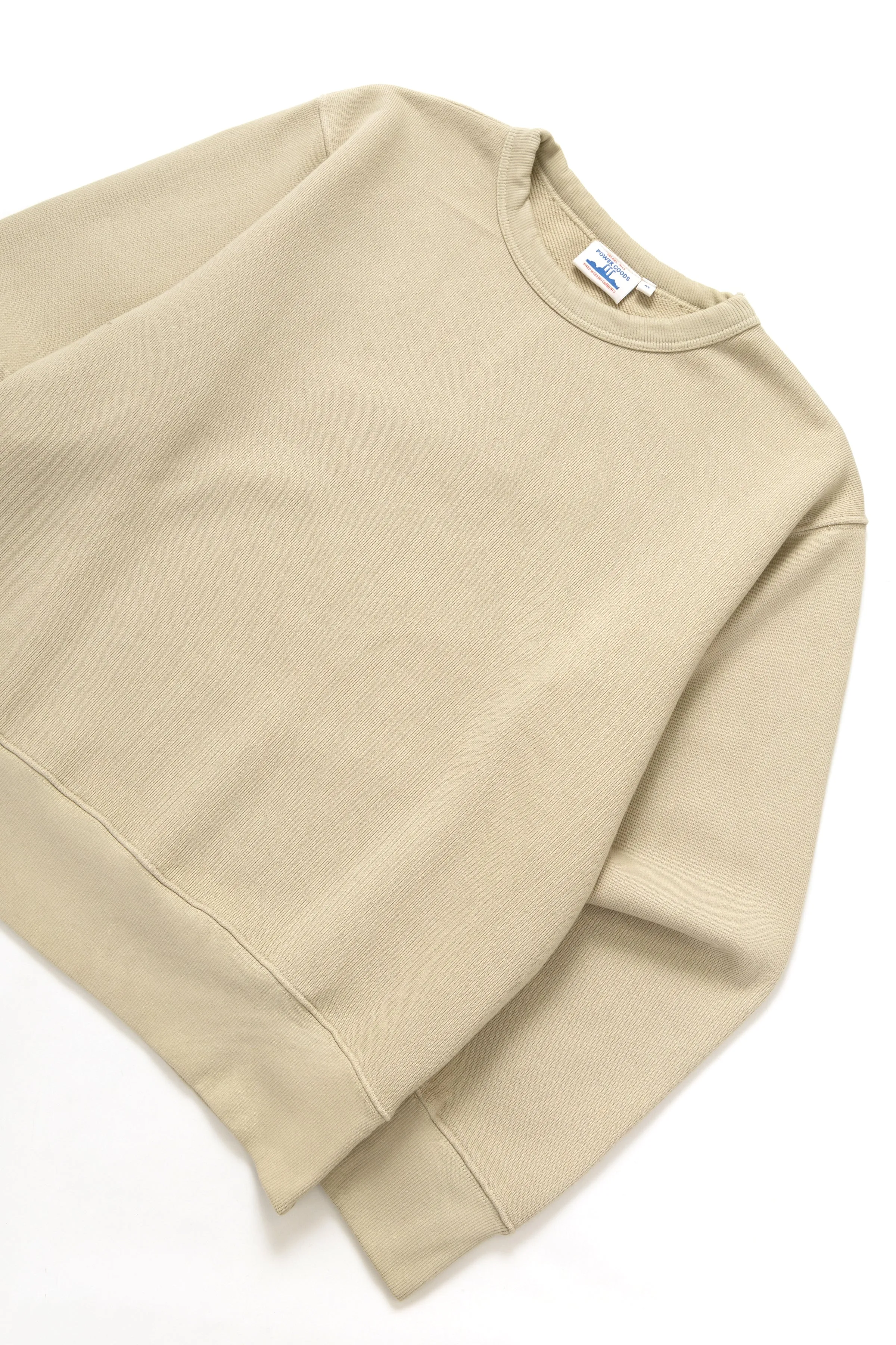 Loopback Crewneck - Bone sold by Power Goods product image thumbnail 5