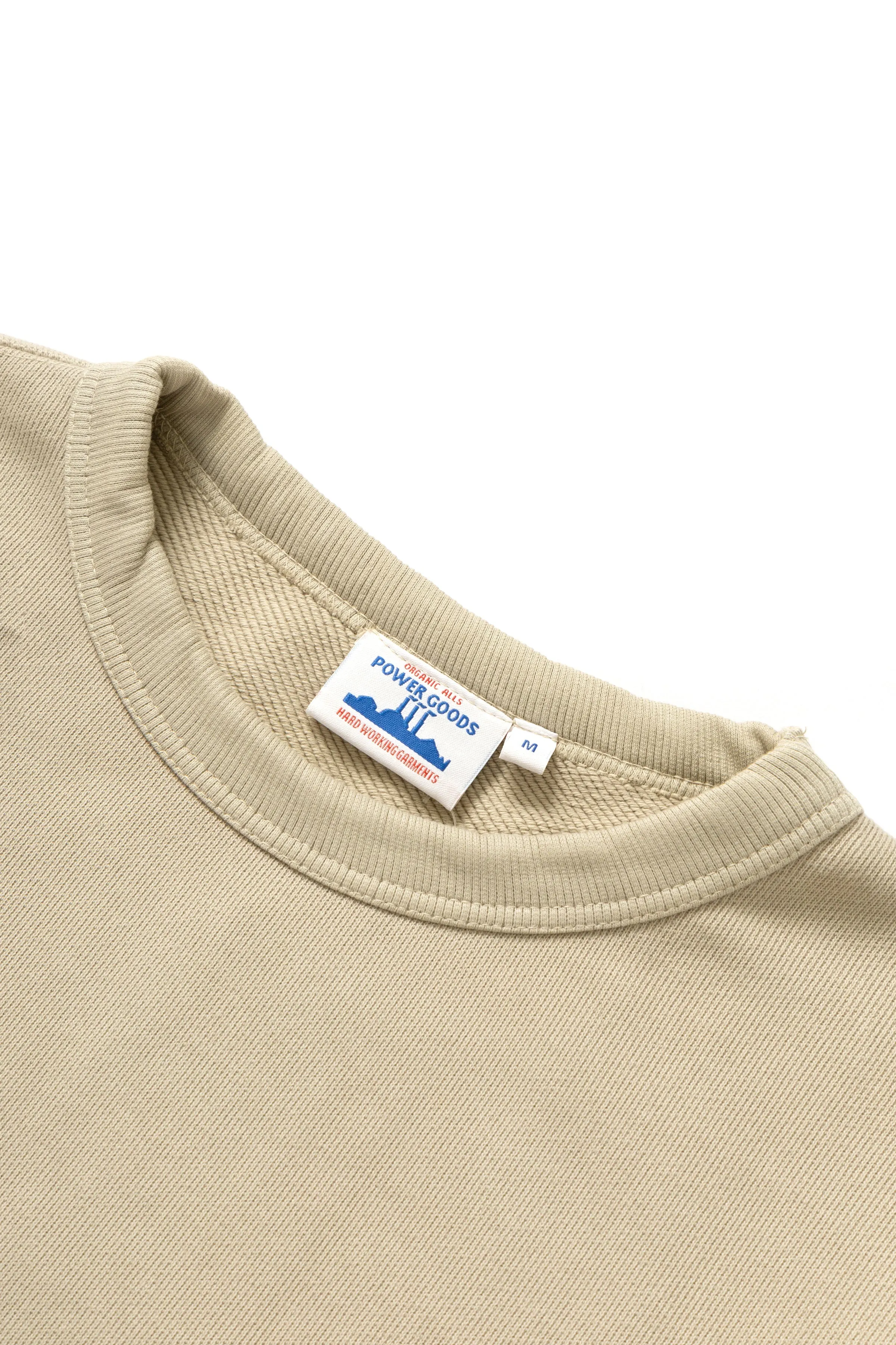 Loopback Crewneck - Bone sold by Power Goods product image thumbnail 3