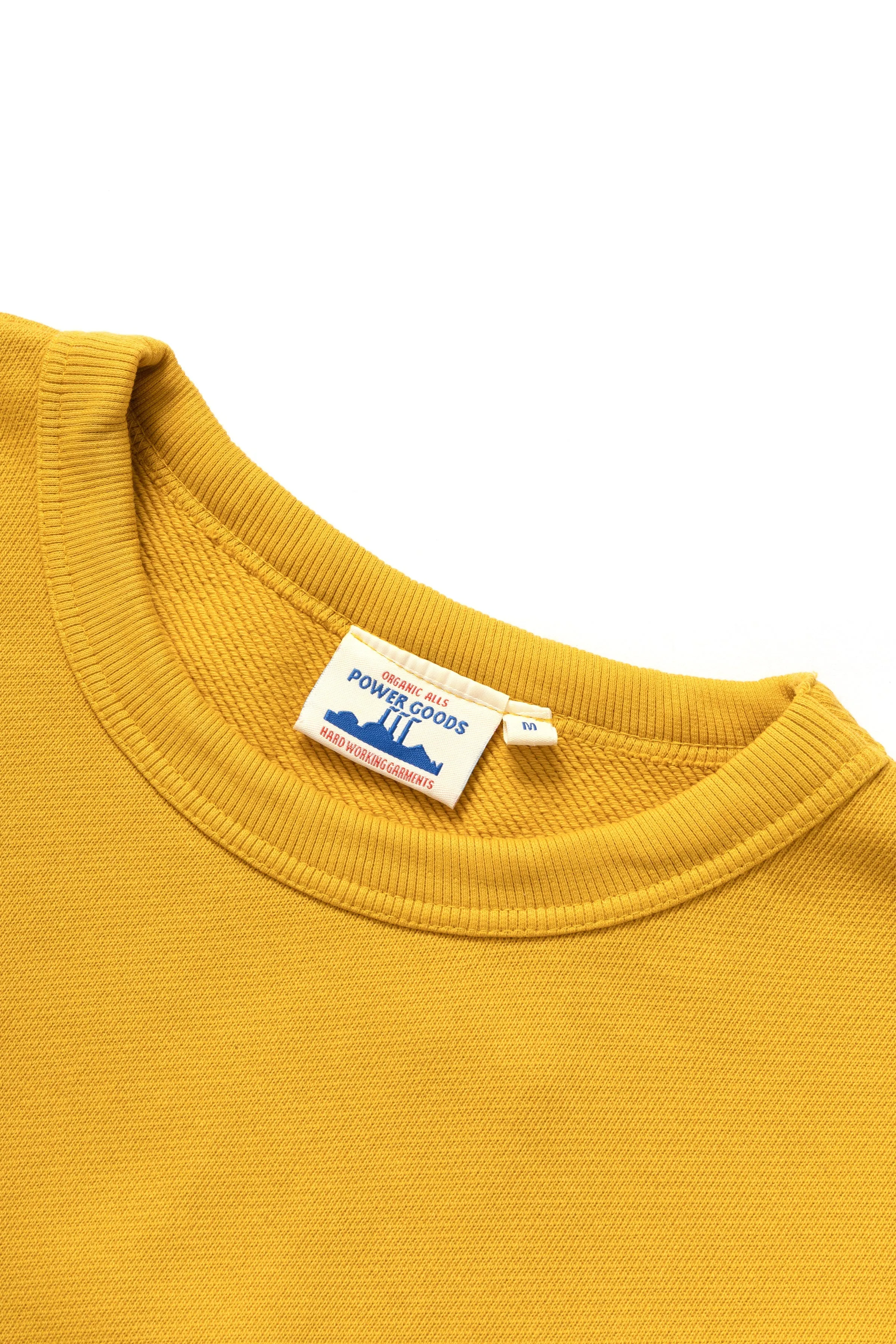 Loopback Crewneck - Sunflower sold by Power Goods product image thumbnail 3