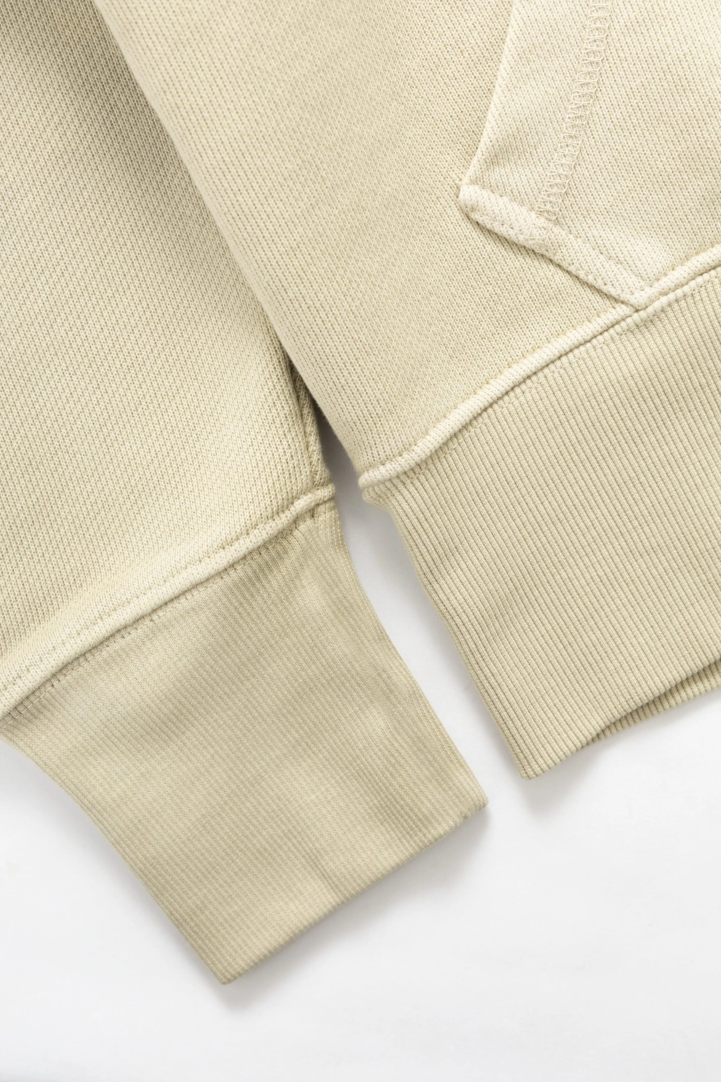 Loopback Zip Hoodie - Bone sold by Power Goods product image thumbnail 5