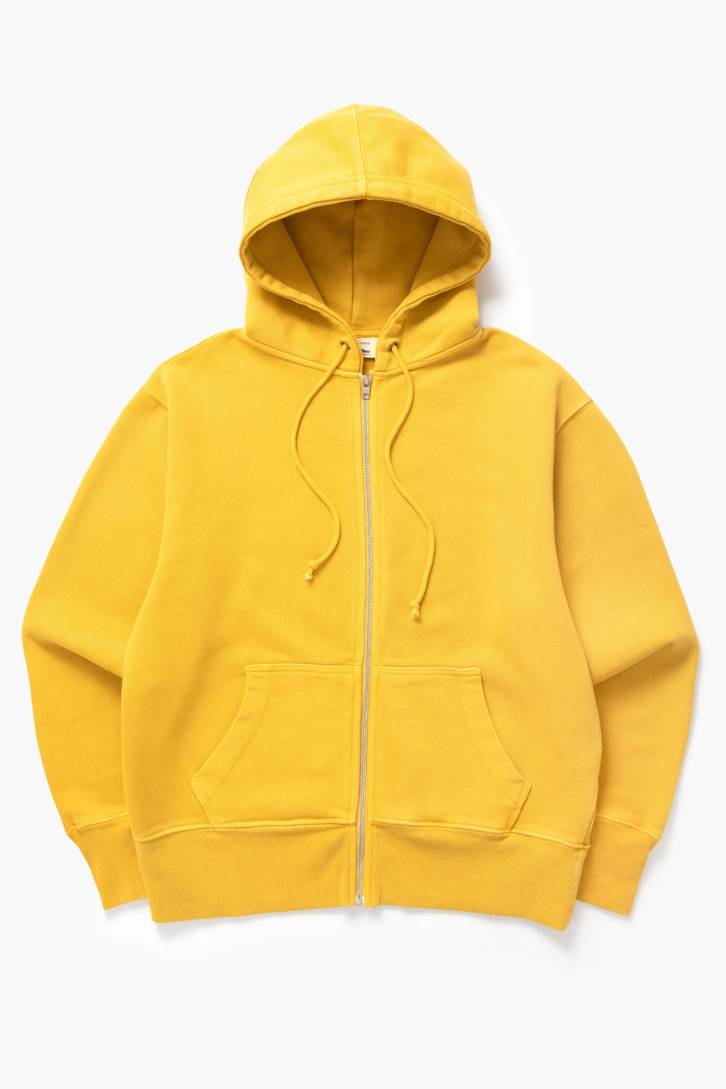 Loopback Zip Hoodie - Sunflower sold by Power Goods