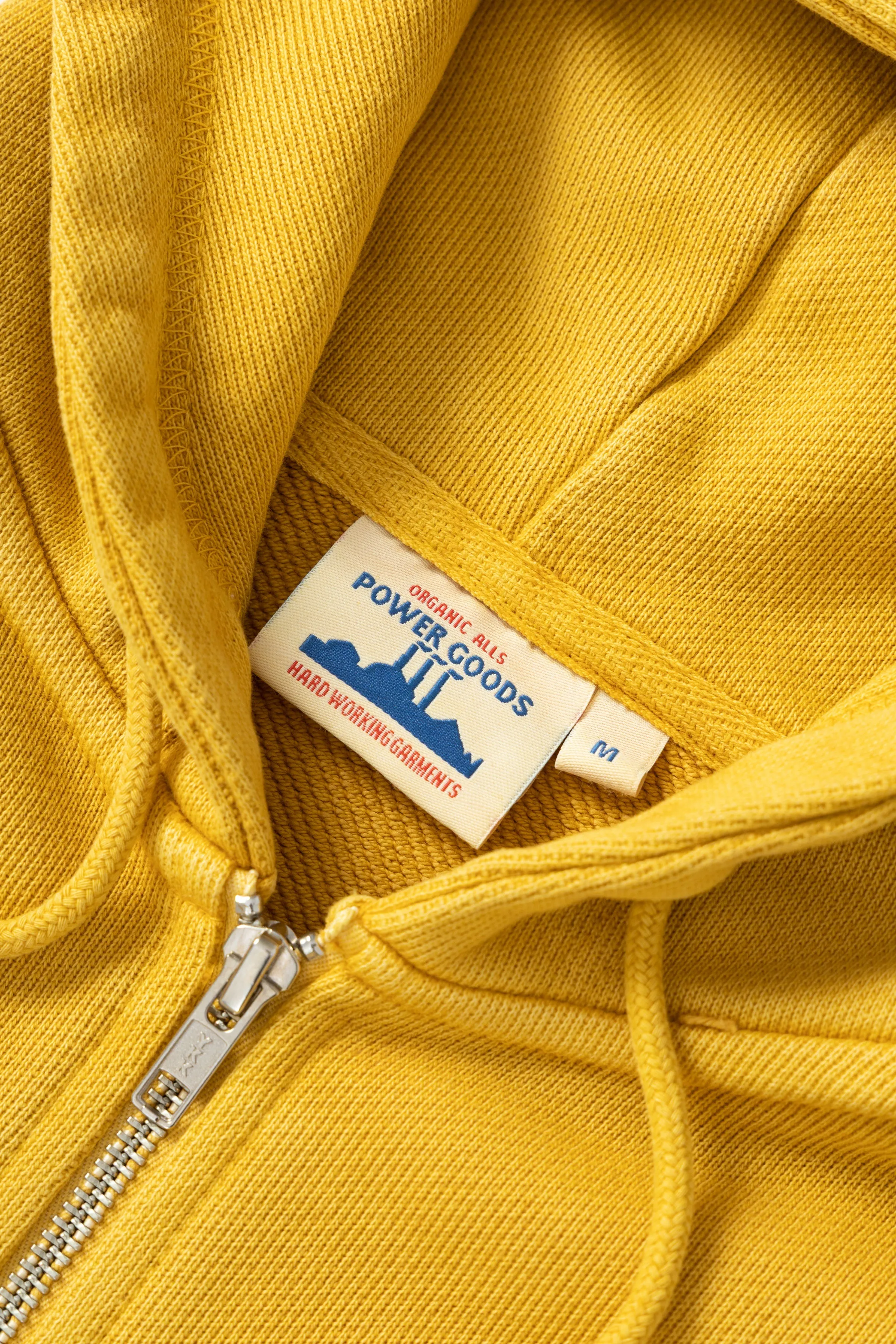 Loopback Zip Hoodie - Sunflower sold by Power Goods product image thumbnail 5