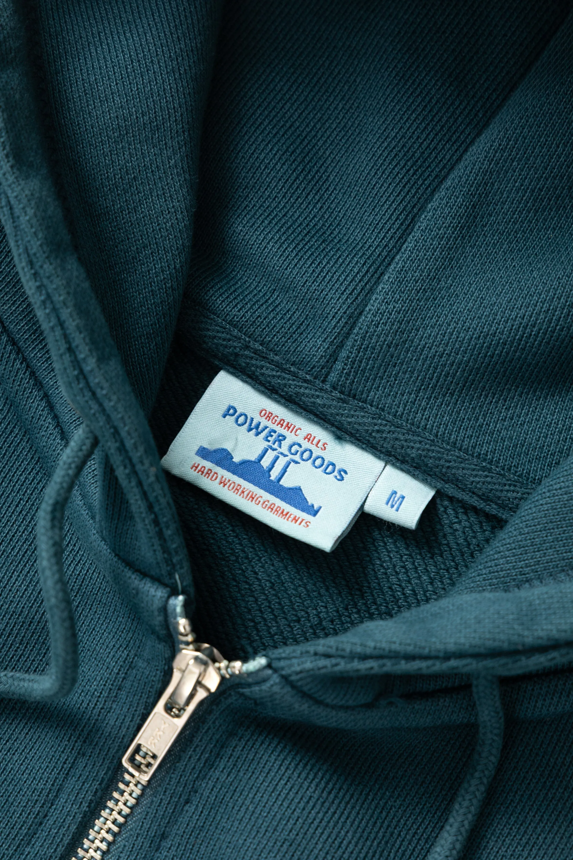 Loopback Zip Hoodie - Harbour sold by Power Goods product image thumbnail 5