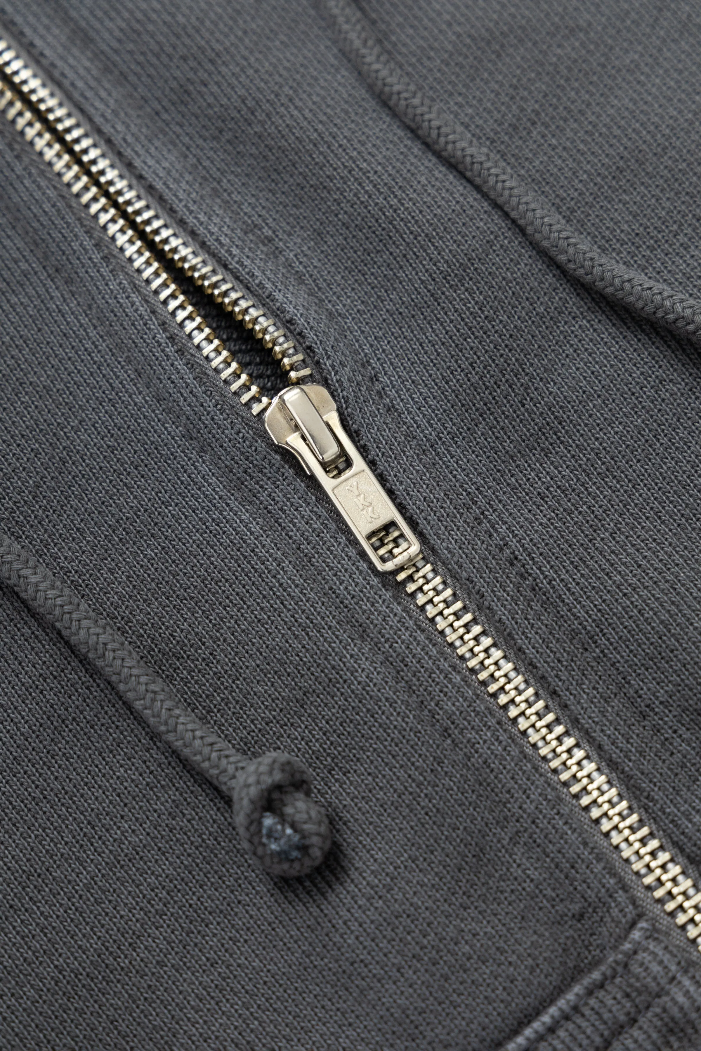 Loopback Zip Hoodie - Washed Black sold by Power Goods product image thumbnail 5