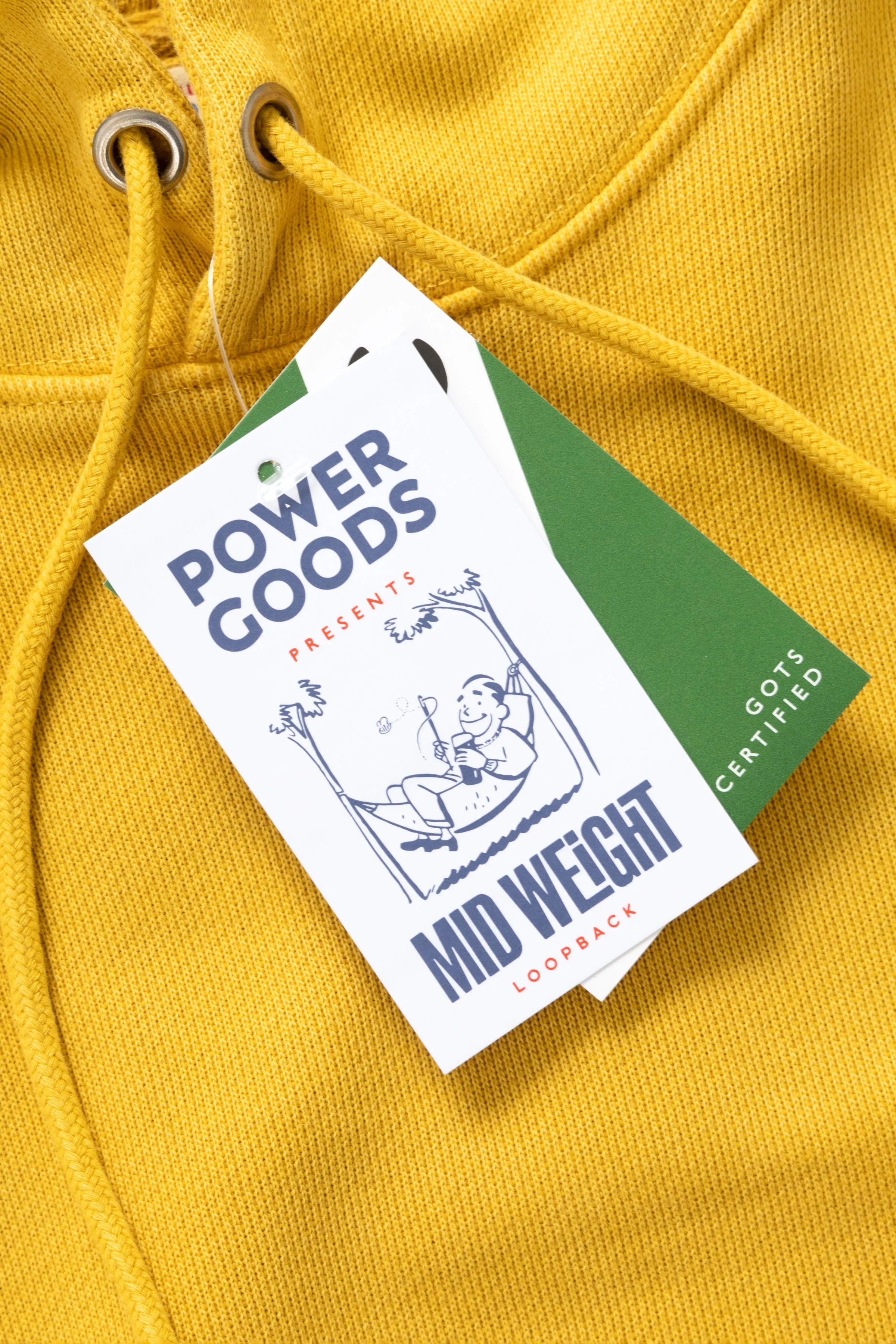 Loopback Hoodie - Sunflower sold by Power Goods product image thumbnail 2