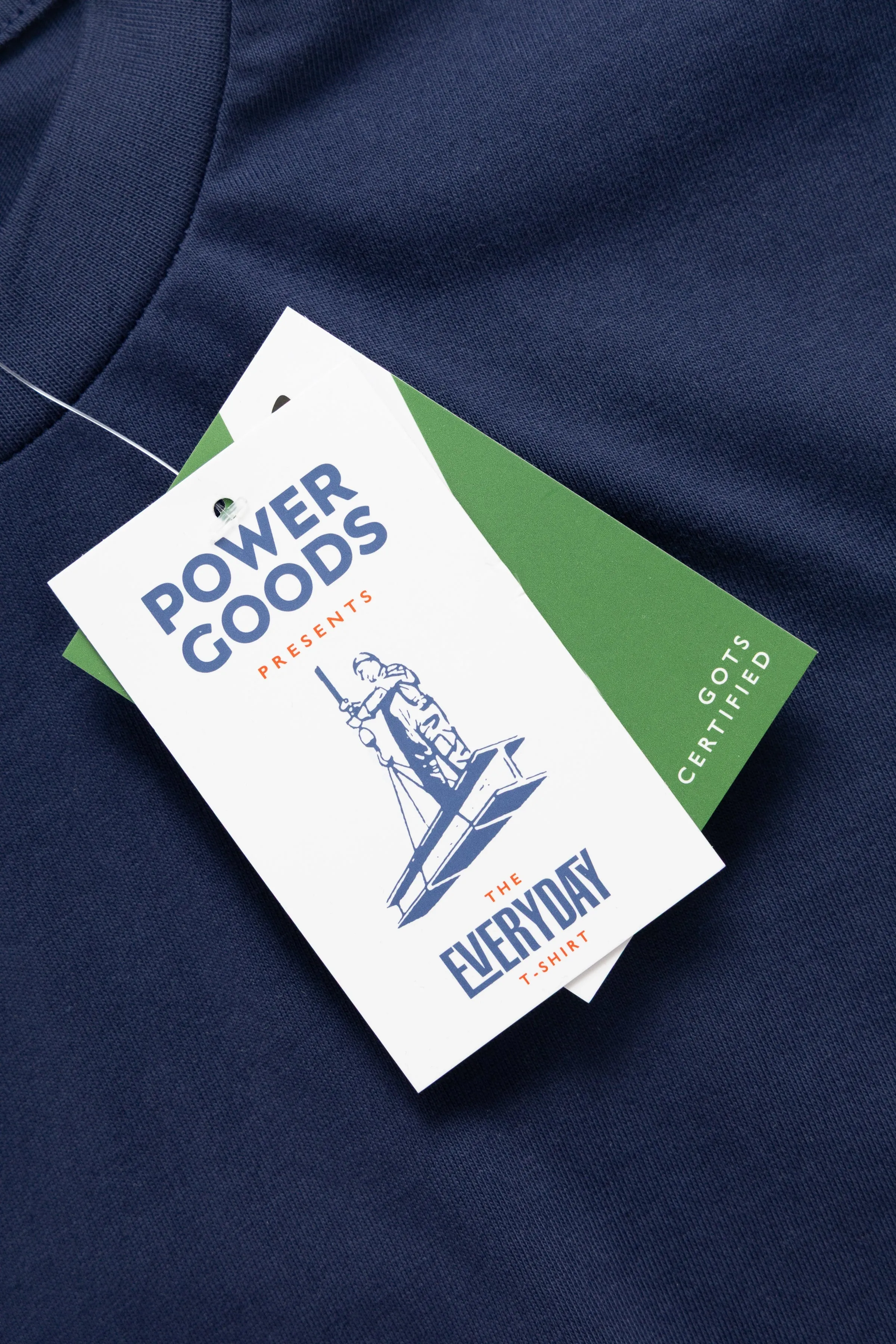 Everyday Tee - Navy Blue sold by Power Goods product image thumbnail 5