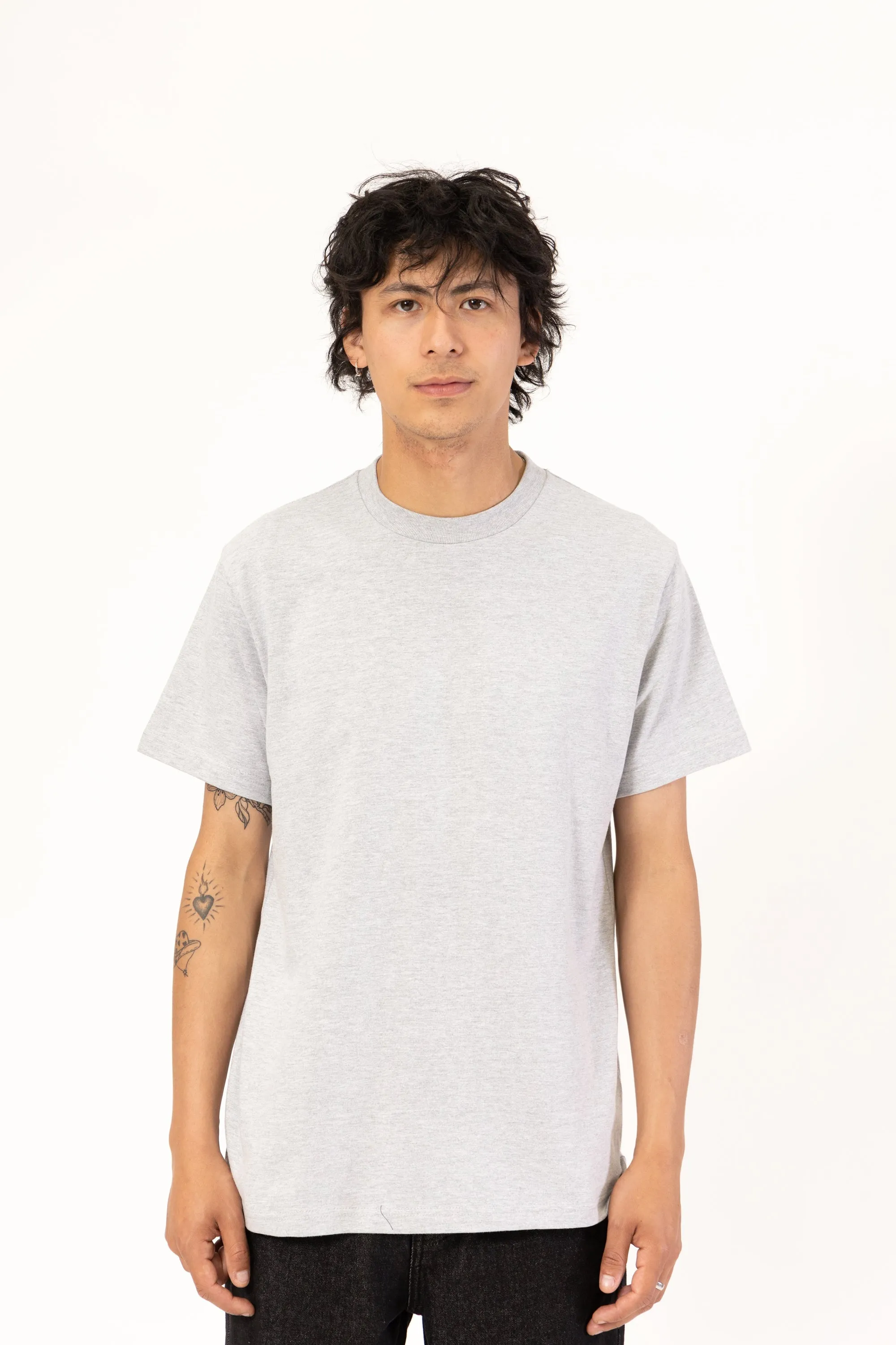 Everyday Tee - Heather Grey sold by Power Goods product image thumbnail 5