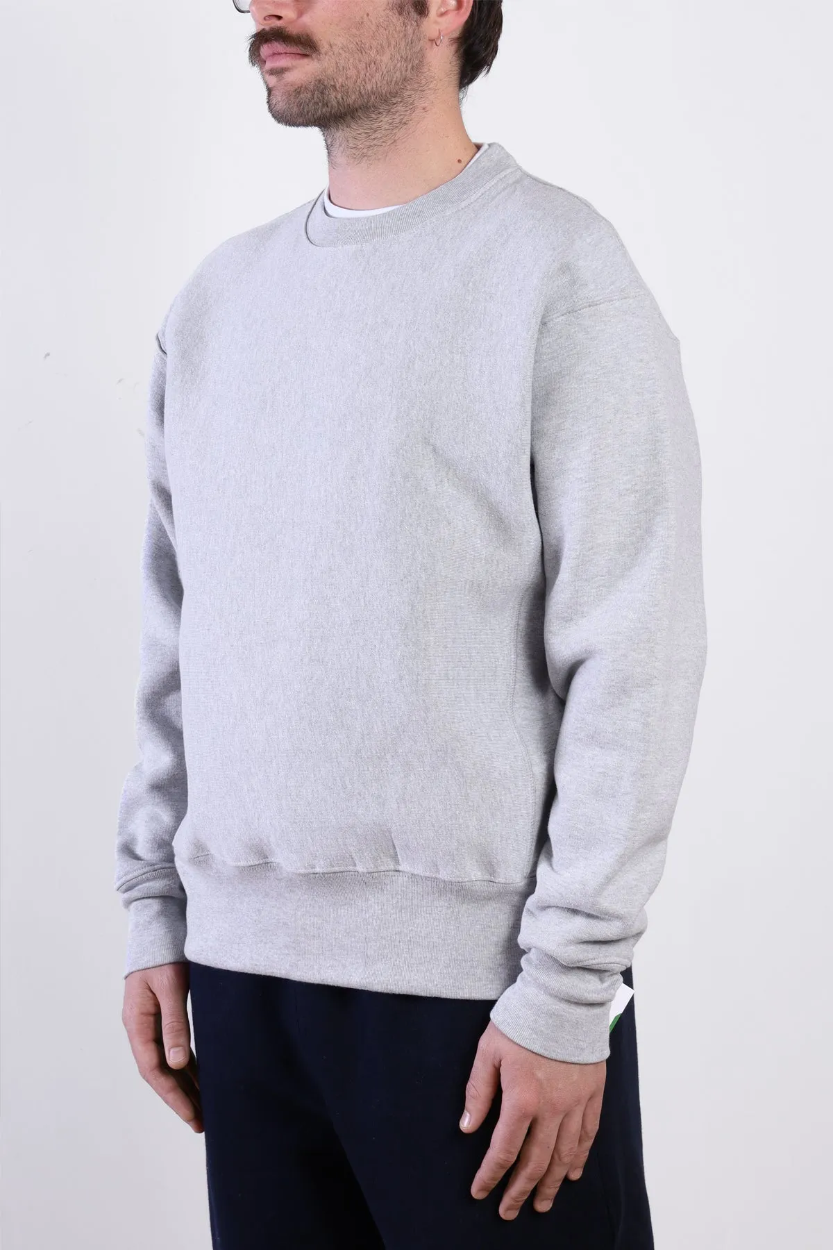 Super Weight Crewneck - Heather Grey sold by Power Goods product image thumbnail 3
