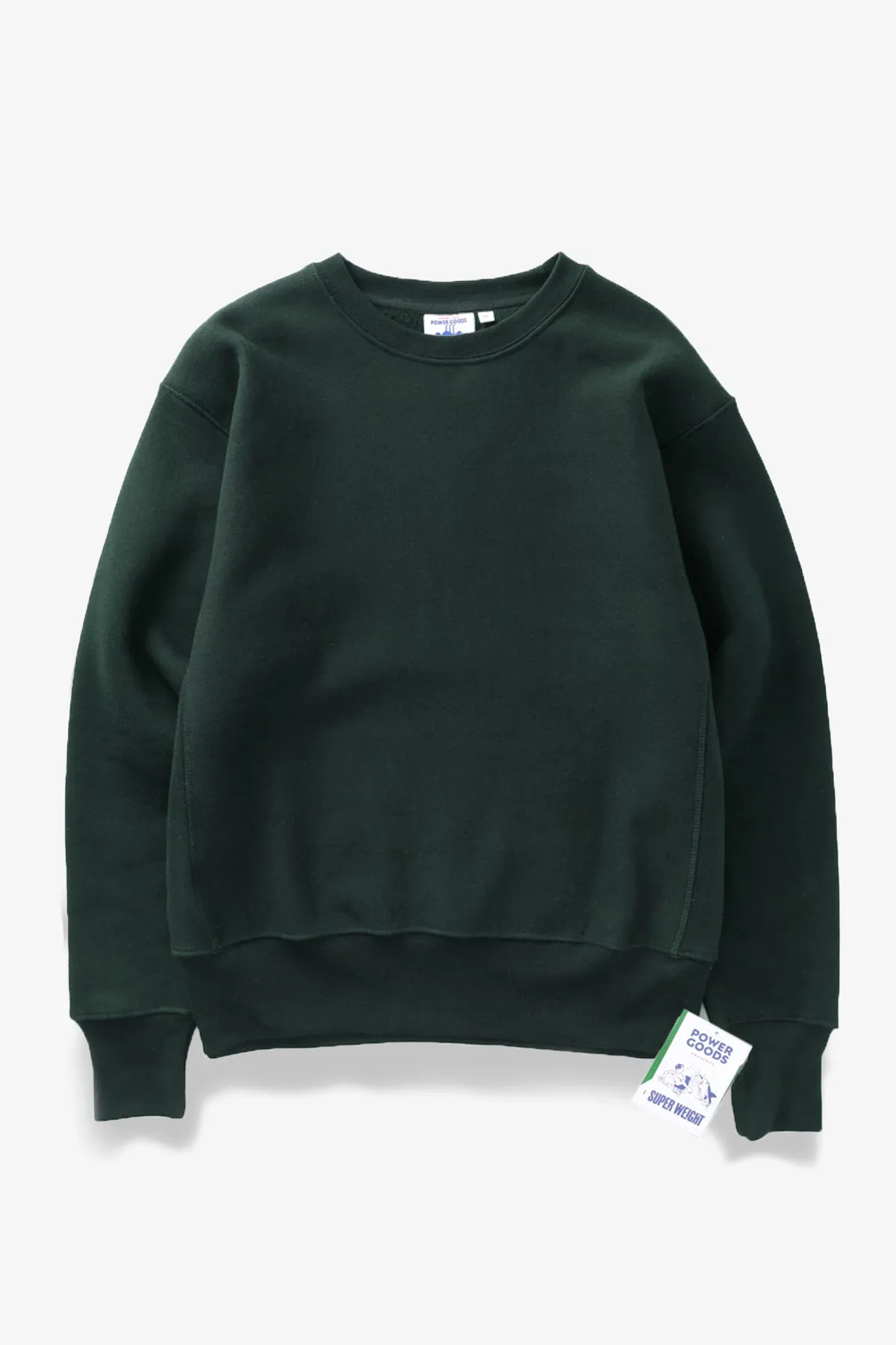 Super Weight Crewneck - Forest Green sold by Power Goods