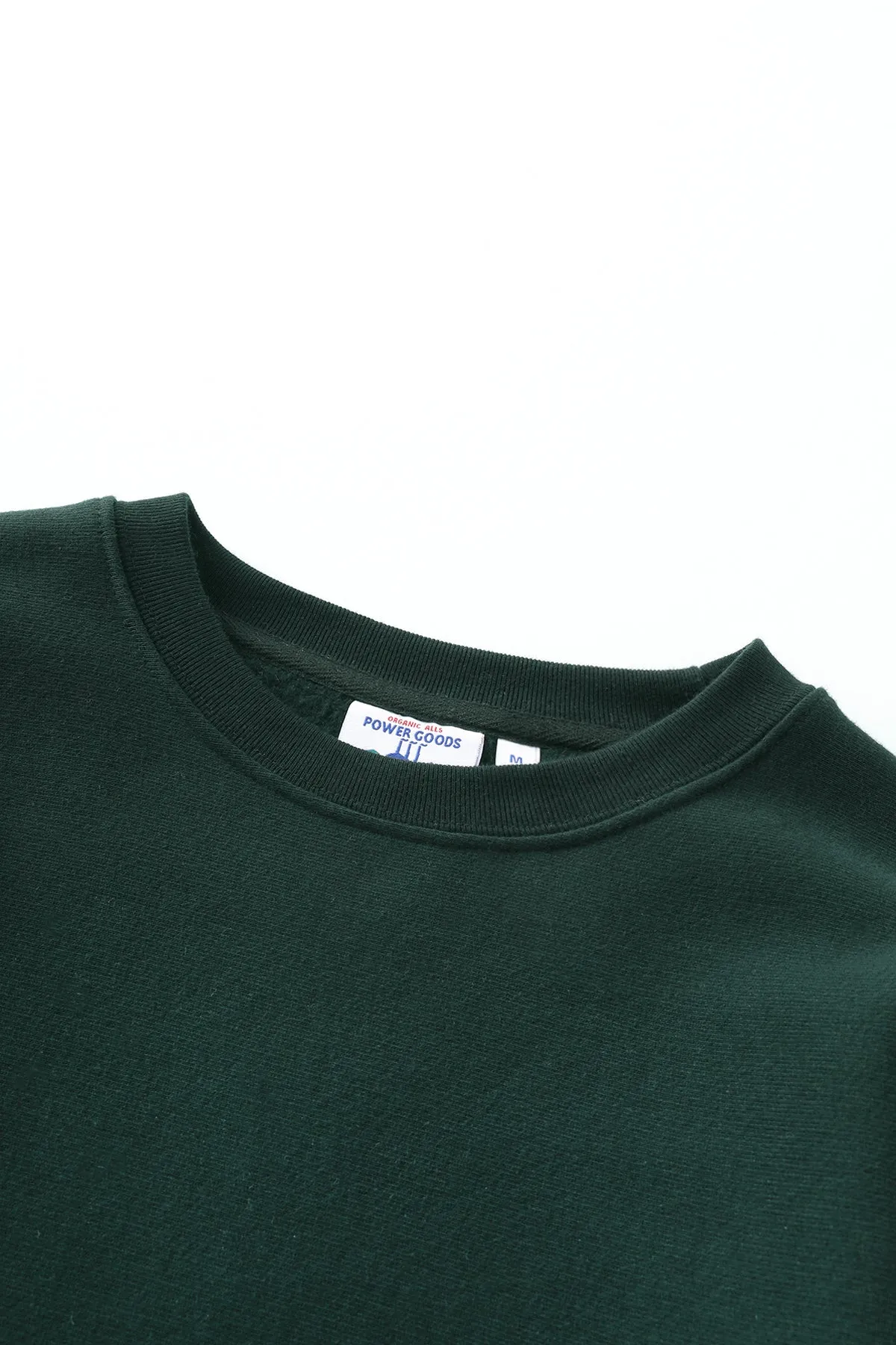 Super Weight Crewneck - Forest Green sold by Power Goods product image thumbnail 4