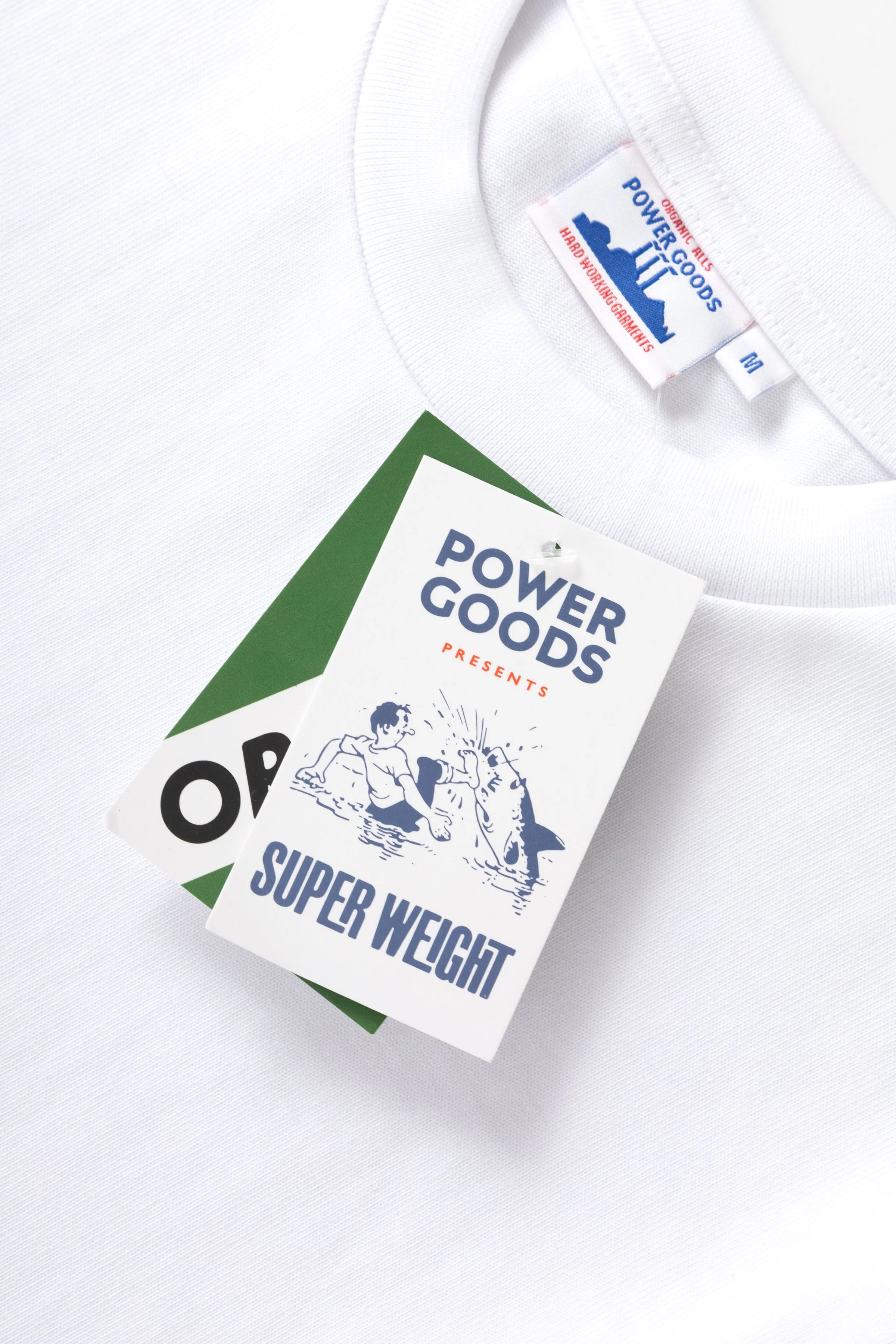 Super Weight T-Shirt - White sold by Power Goods product image thumbnail 2