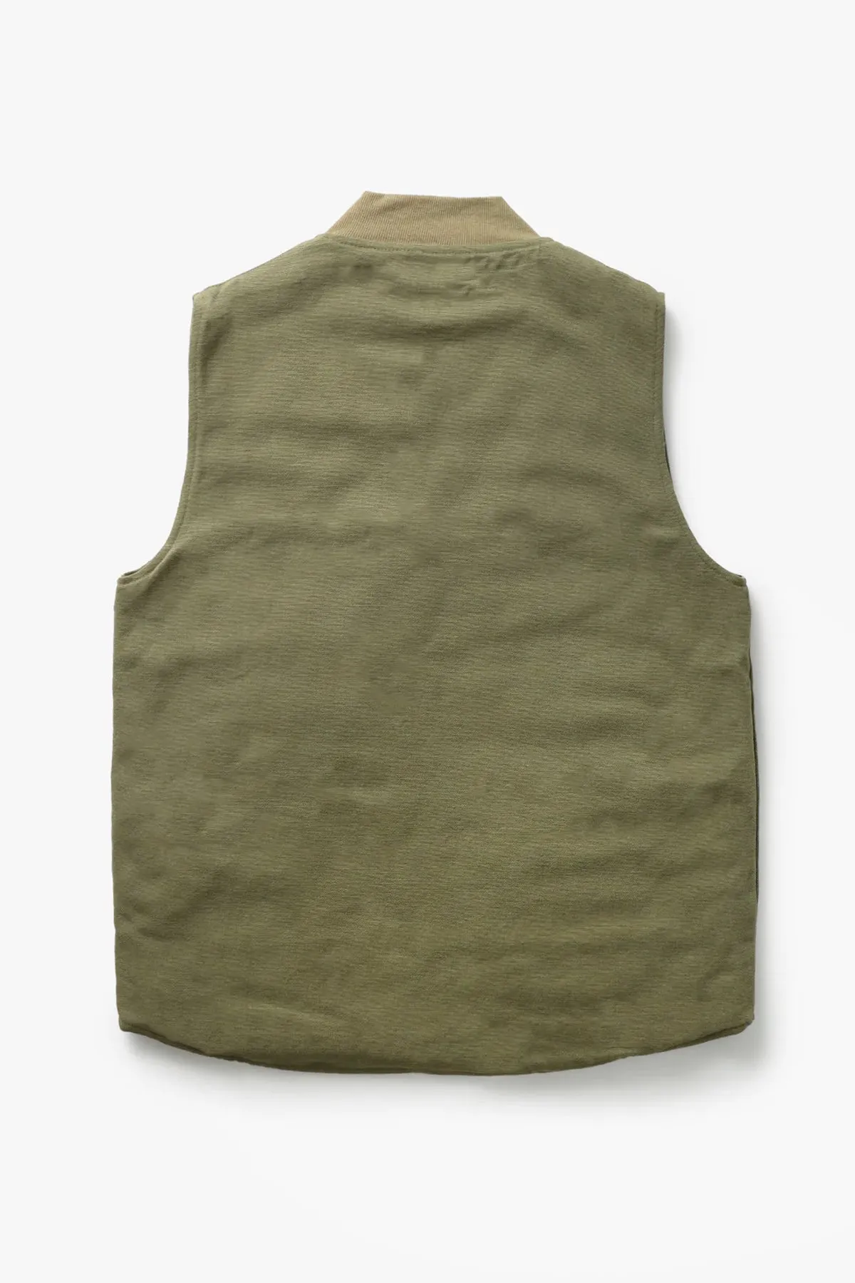 Canvas Work Vest - Olive sold by Power Goods product image thumbnail 5
