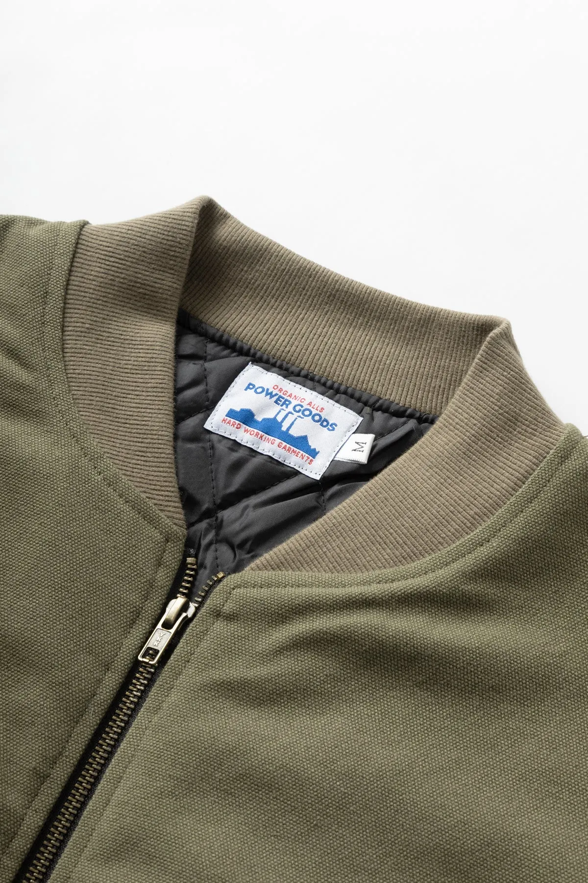 Canvas Work Vest - Olive sold by Power Goods product image thumbnail 3