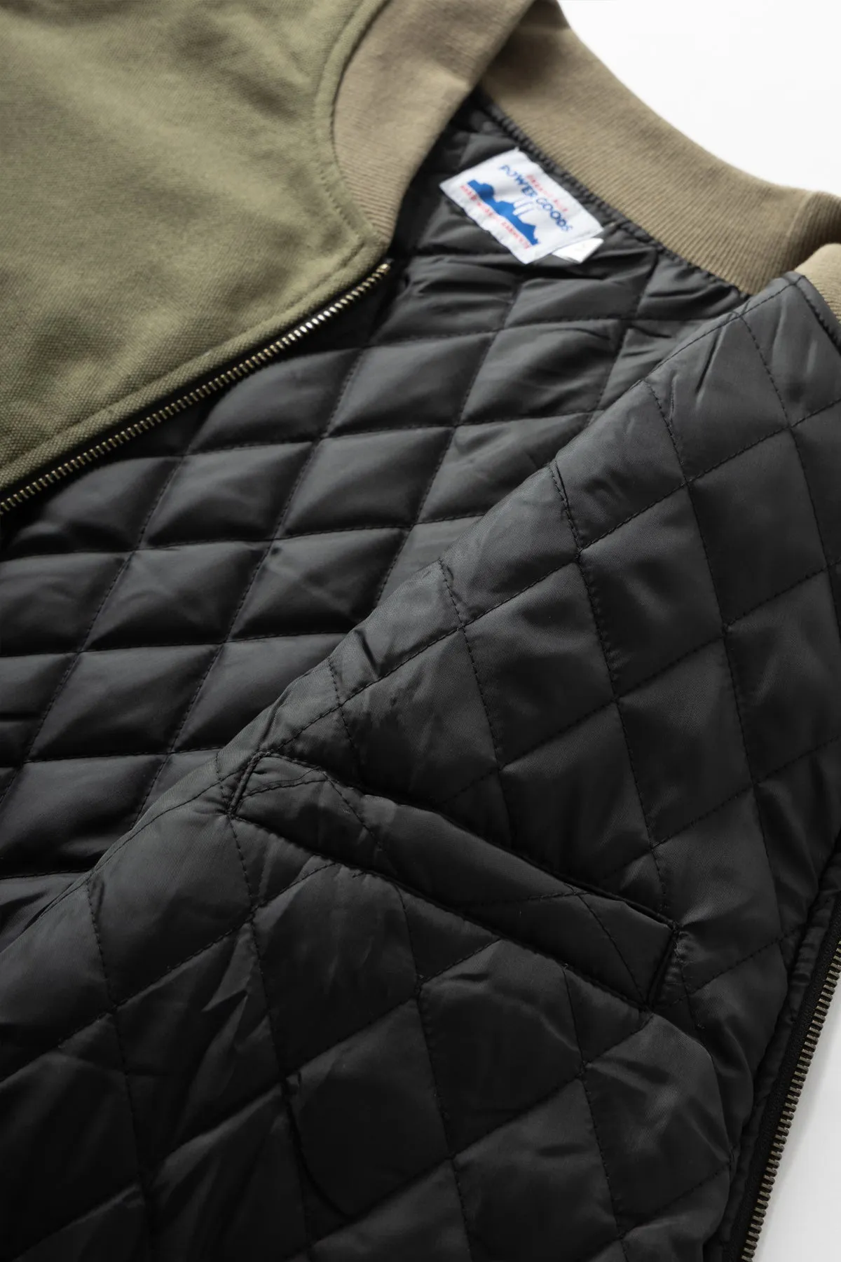 Canvas Work Vest - Olive sold by Power Goods product image thumbnail 4