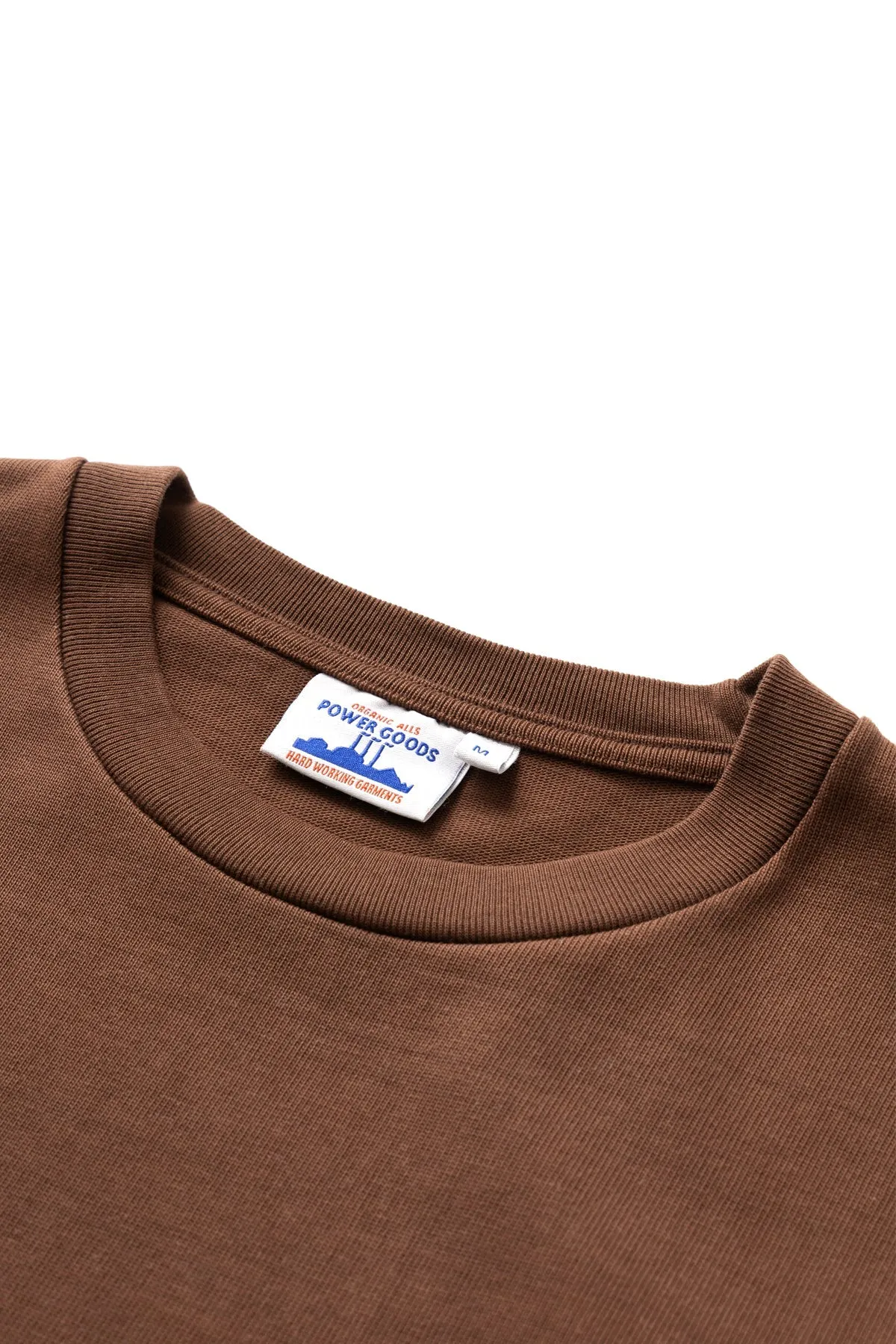 Super Weight T-Shirt - Brown sold by Power Goods product image thumbnail 4
