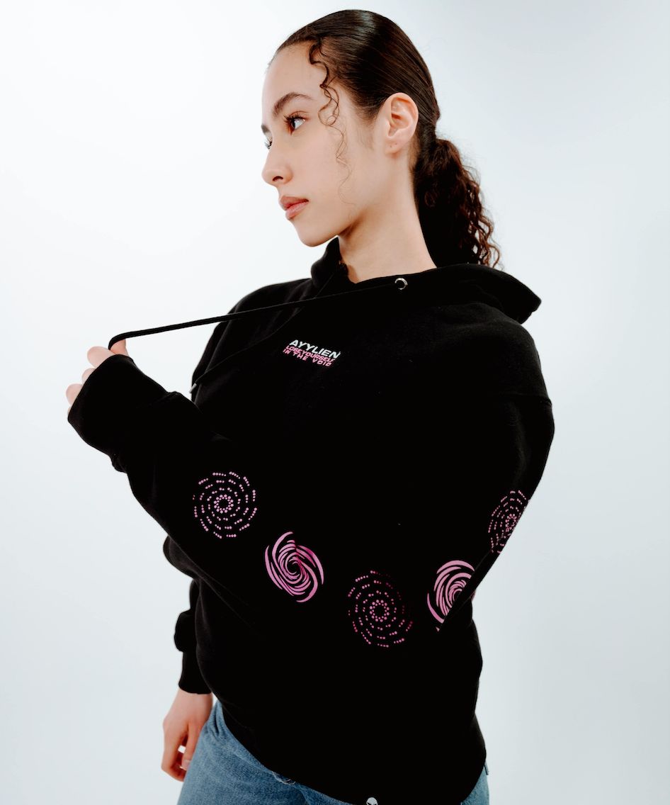 Lose Yourself In The Void Hoodie sold by Ayylien Clothing product image thumbnail 4