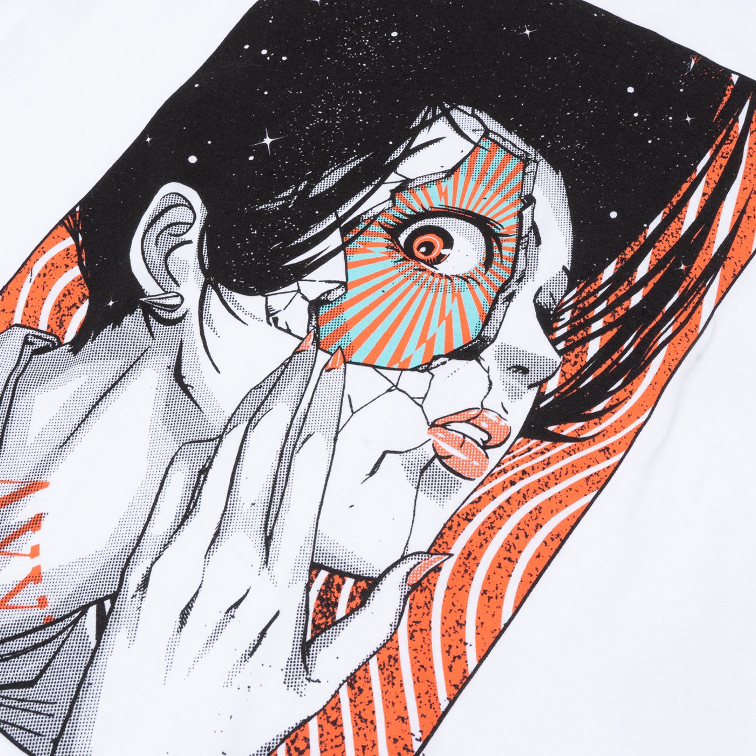 Cracked Face Tee sold by Ayylien Clothing product image thumbnail 3