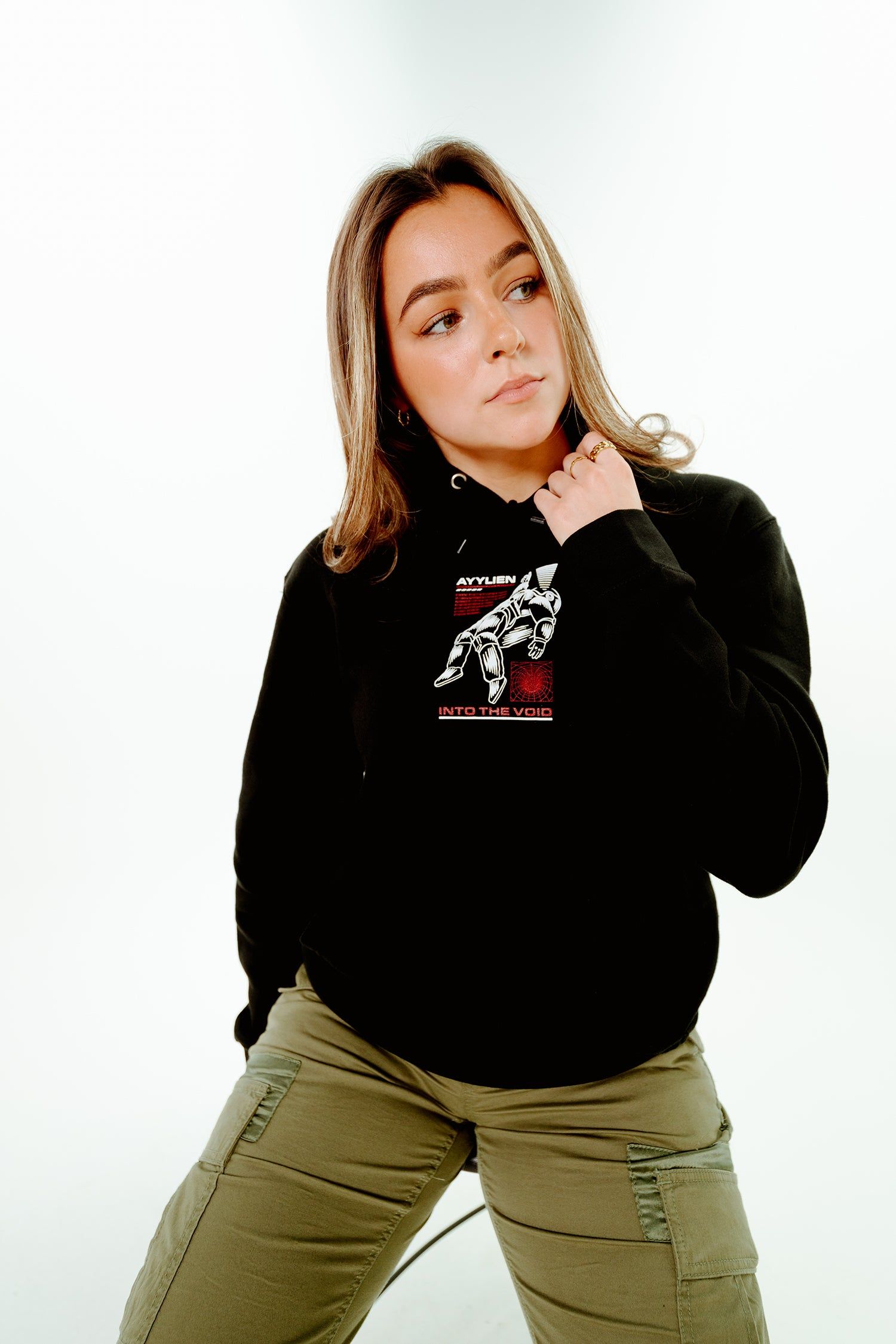 Cosmic Horror Hoodie sold by Ayylien Clothing product image thumbnail 3