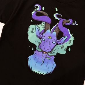 Baphomet Tee sold by Ayylien Clothing