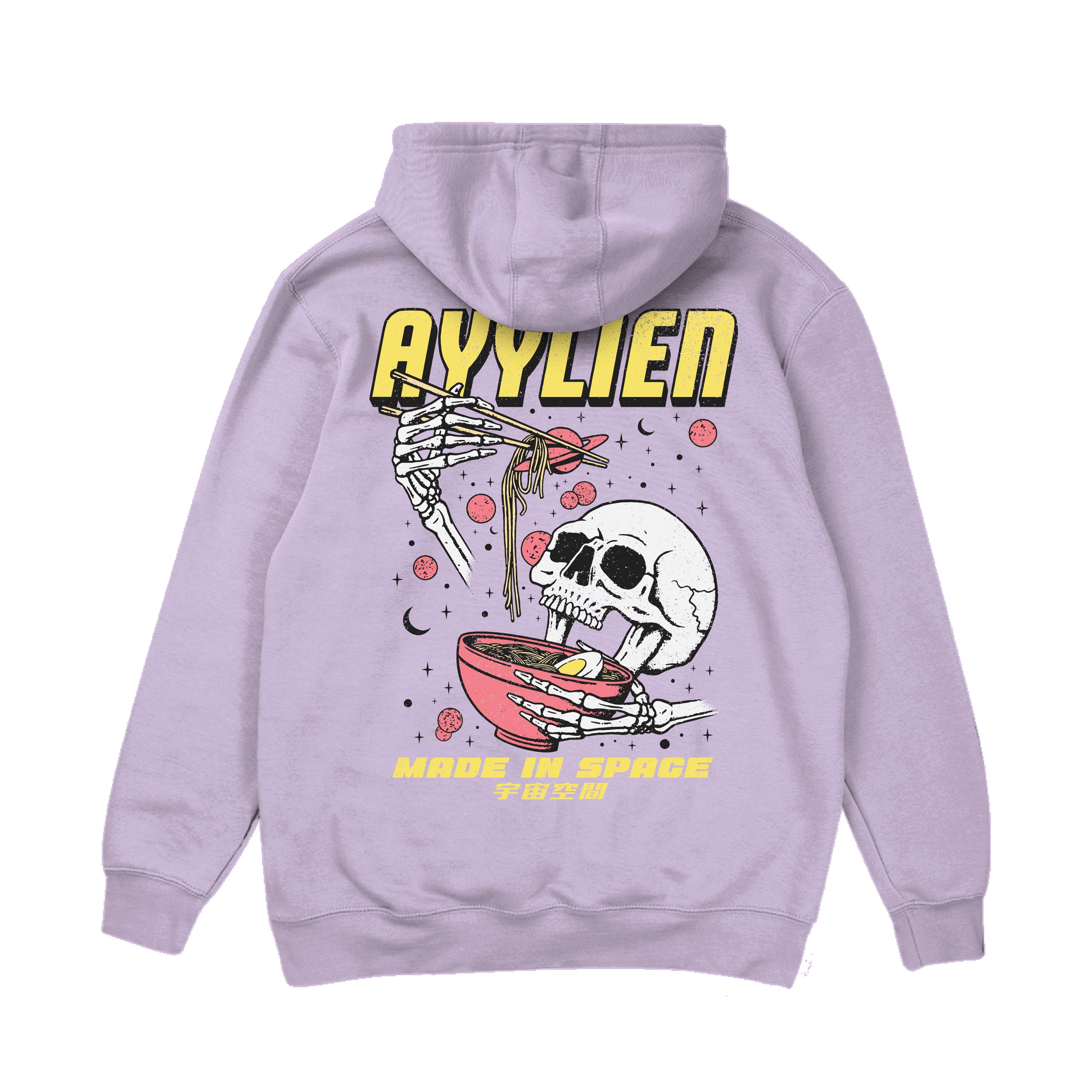 Ramen Made In Space Hoodie sold by Ayylien Clothing product image thumbnail 2