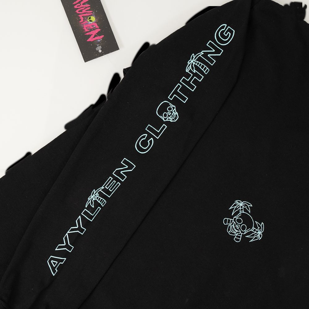 Chill Out Long Sleeve Tee sold by Ayylien Clothing product image thumbnail 4