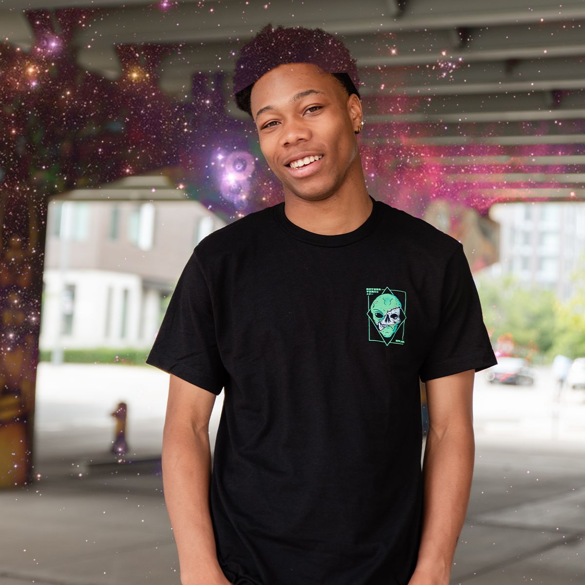 Hot Shot Space Repair Tee sold by Ayylien Clothing product image thumbnail 4