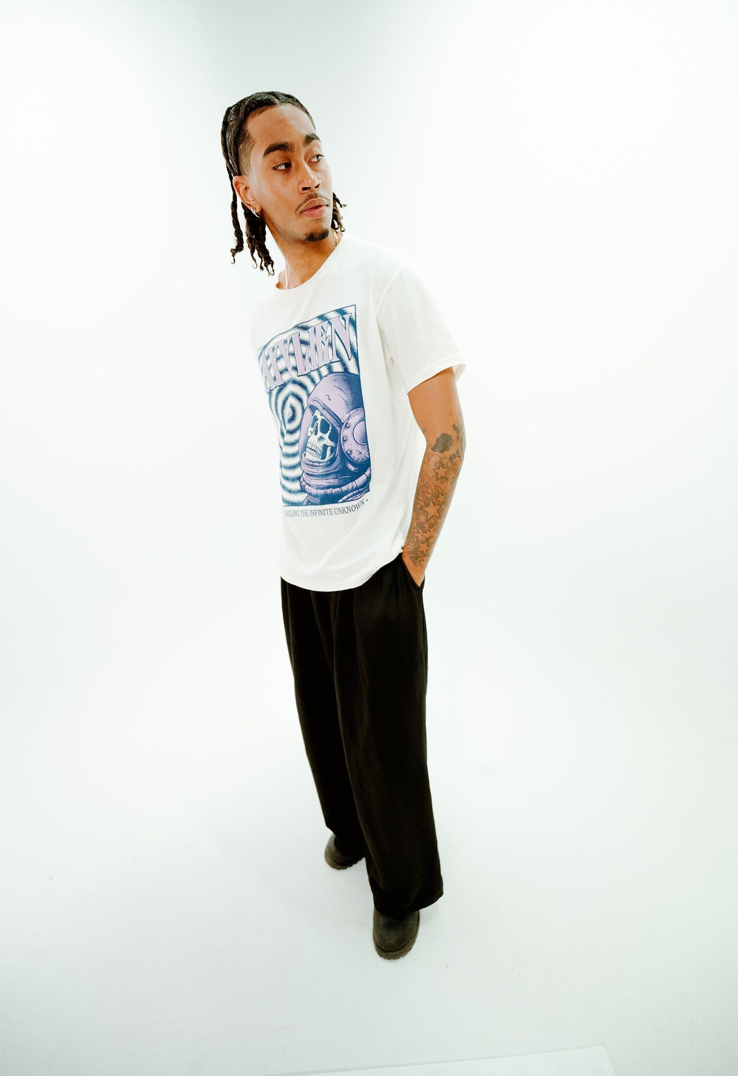 Unraveling The Infinite Unknown Tee sold by Ayylien Clothing product image thumbnail 2