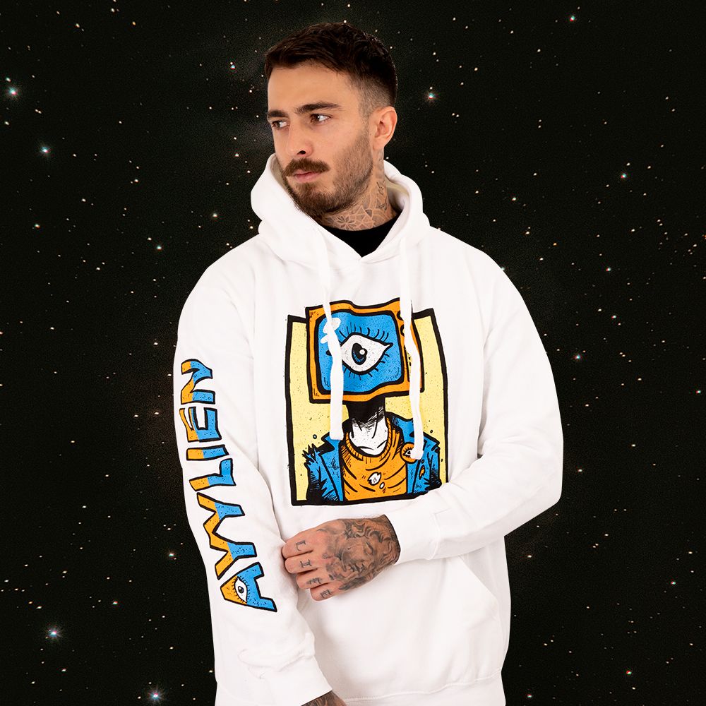 Binary Boy Hoodie sold by Ayylien Clothing product image thumbnail 3