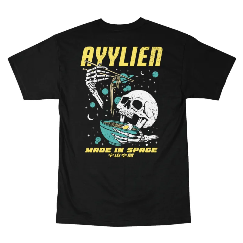 Ramen Made In Space Tee sold by Ayylien Clothing