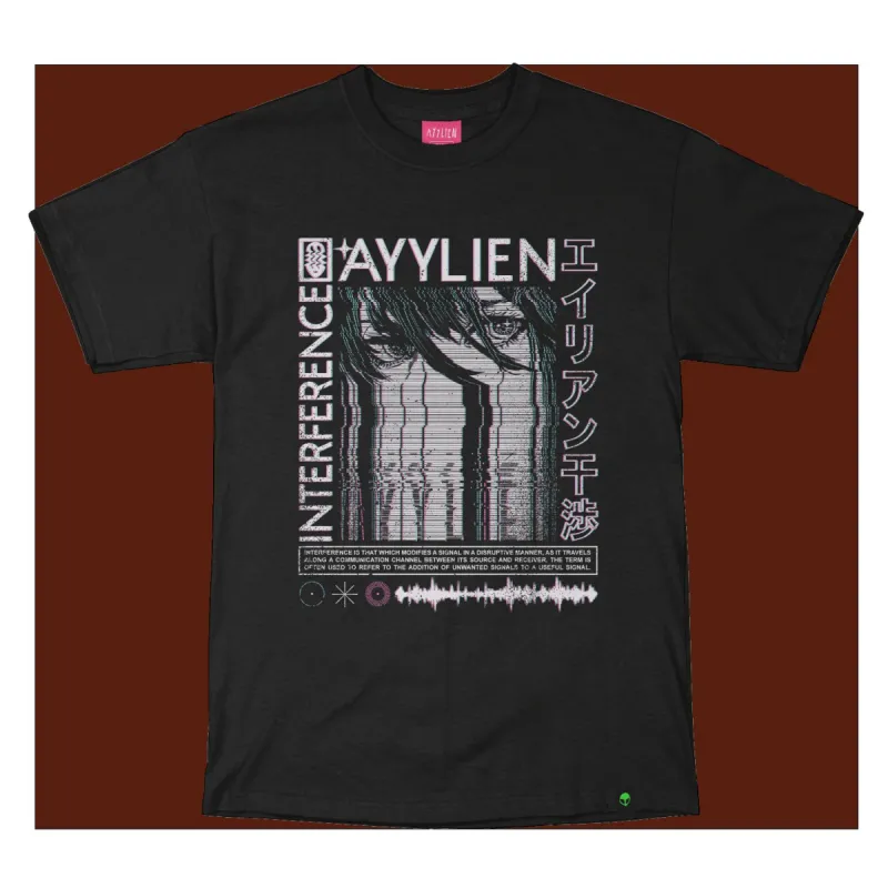 Ayylien Interference Tee sold by Ayylien Clothing