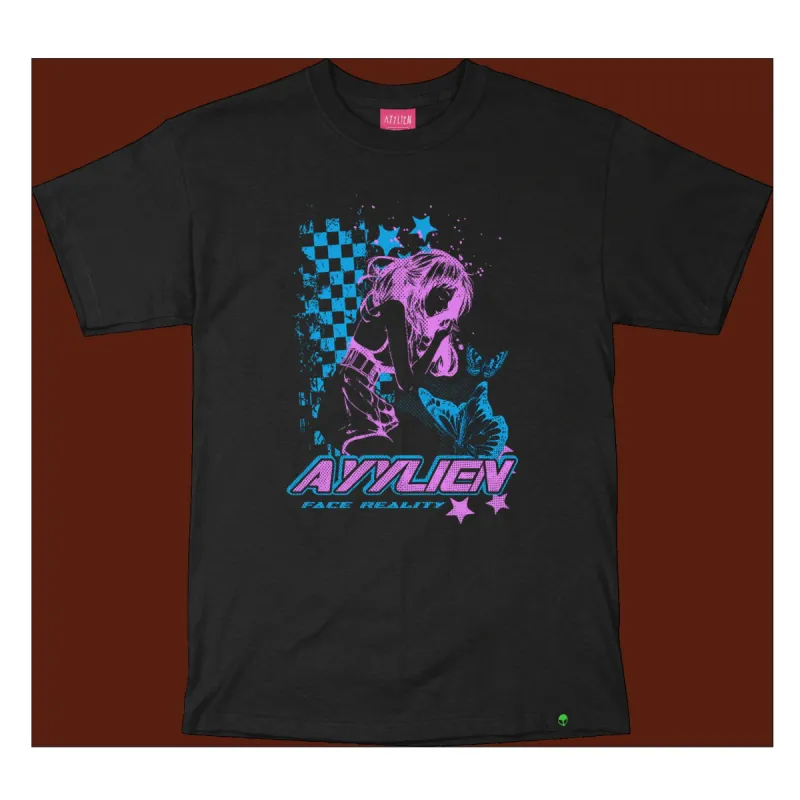 Ayylien Face Reality Tee sold by Ayylien Clothing