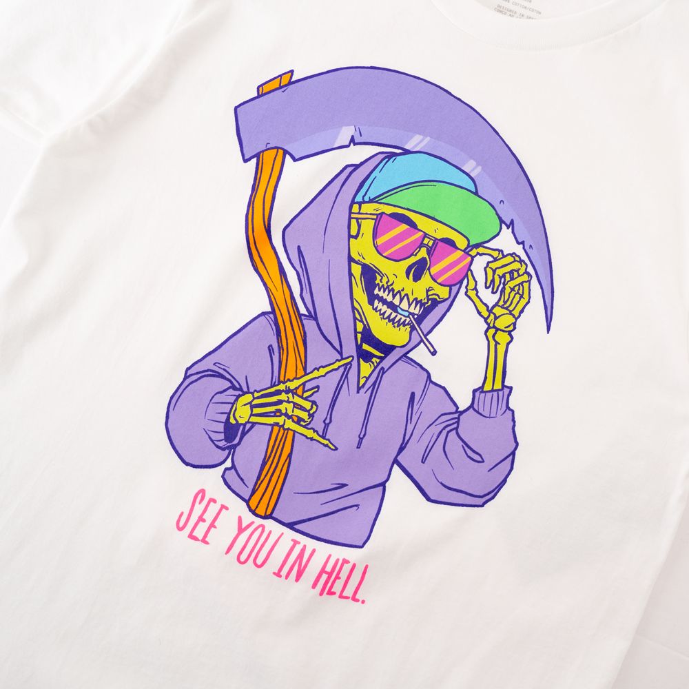 See You In Hell Tee sold by Ayylien Clothing product image thumbnail 2