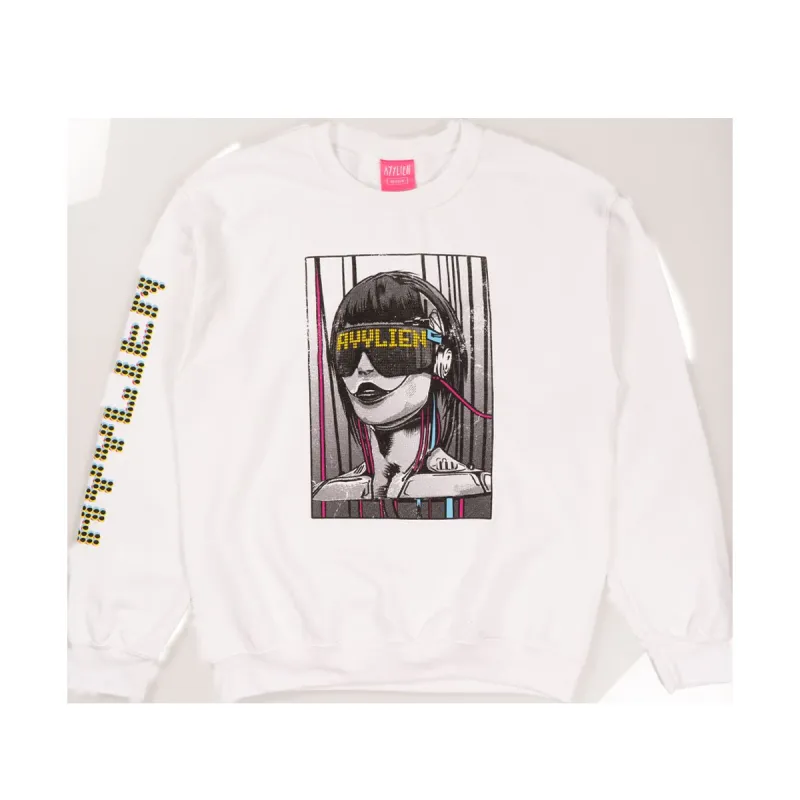 Android Girl Crewneck sold by Ayylien Clothing
