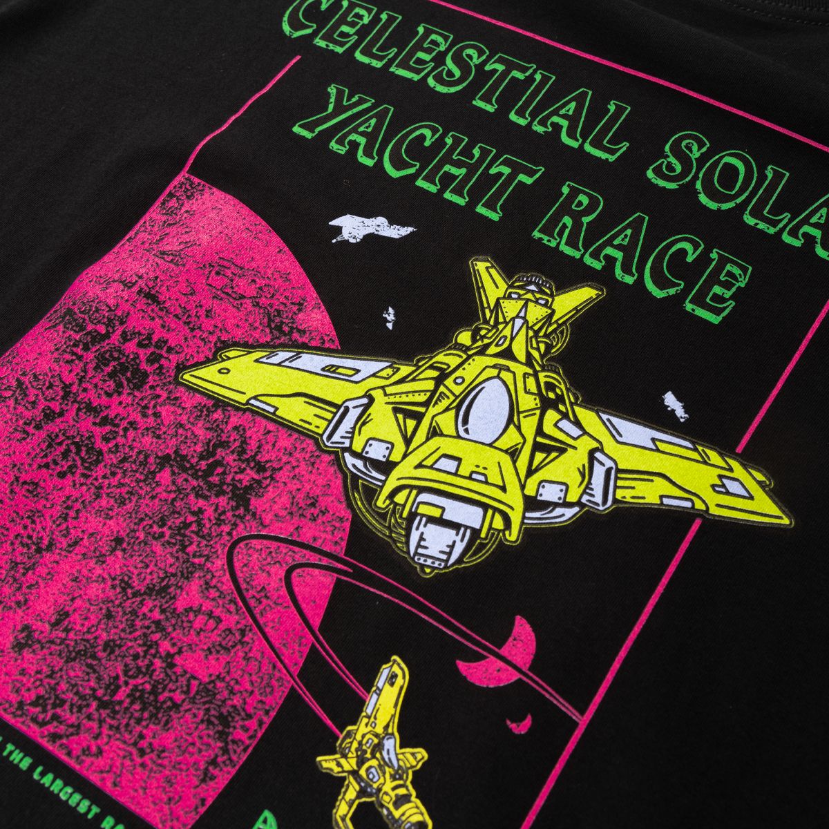 Celestial Solar Yacht Race Long Sleeve Tee sold by Ayylien Clothing product image thumbnail 4