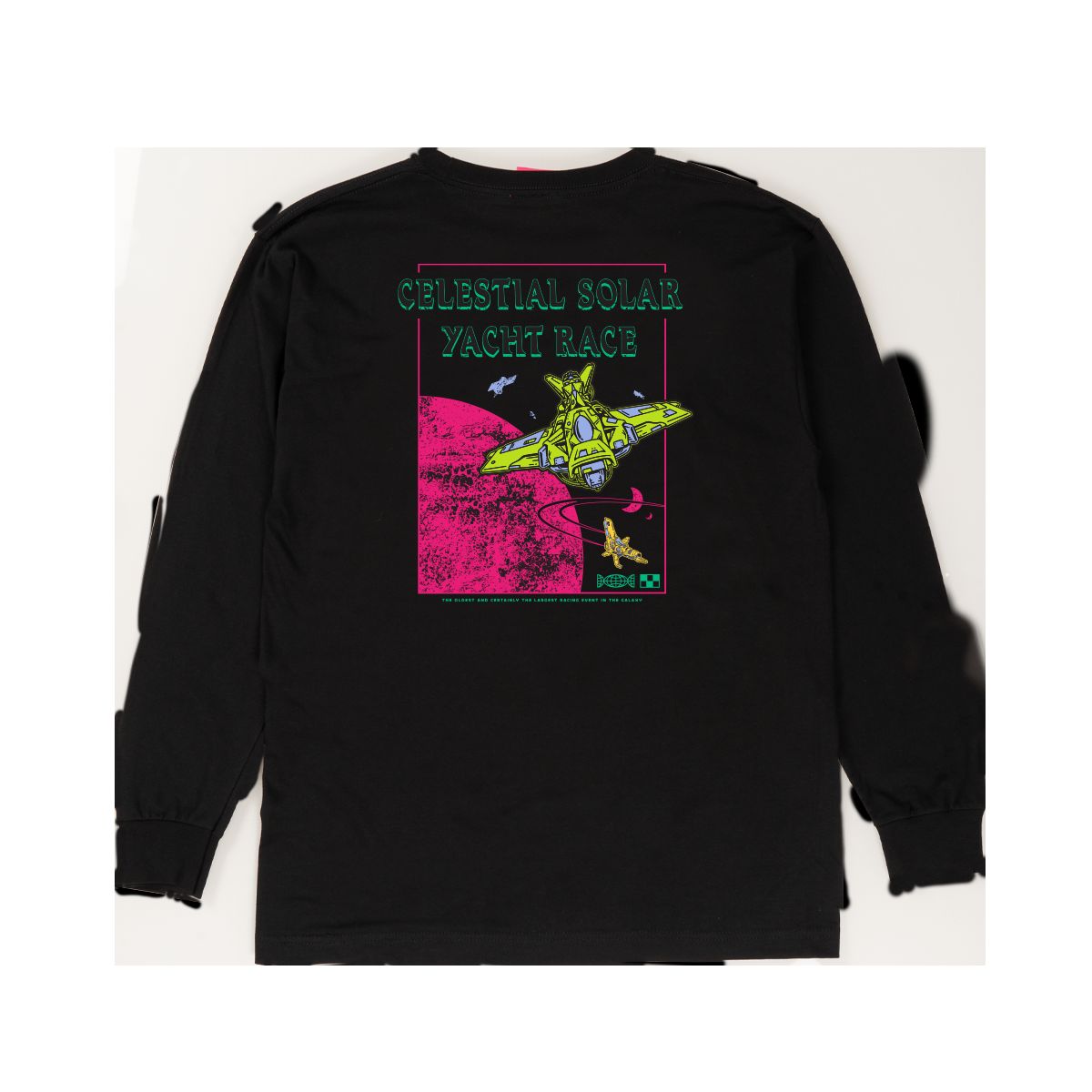 Celestial Solar Yacht Race Long Sleeve Tee sold by Ayylien Clothing product image thumbnail 2
