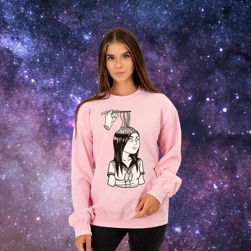 Noodlehead Colorless Crewneck sold by Ayylien Clothing product image thumbnail 3