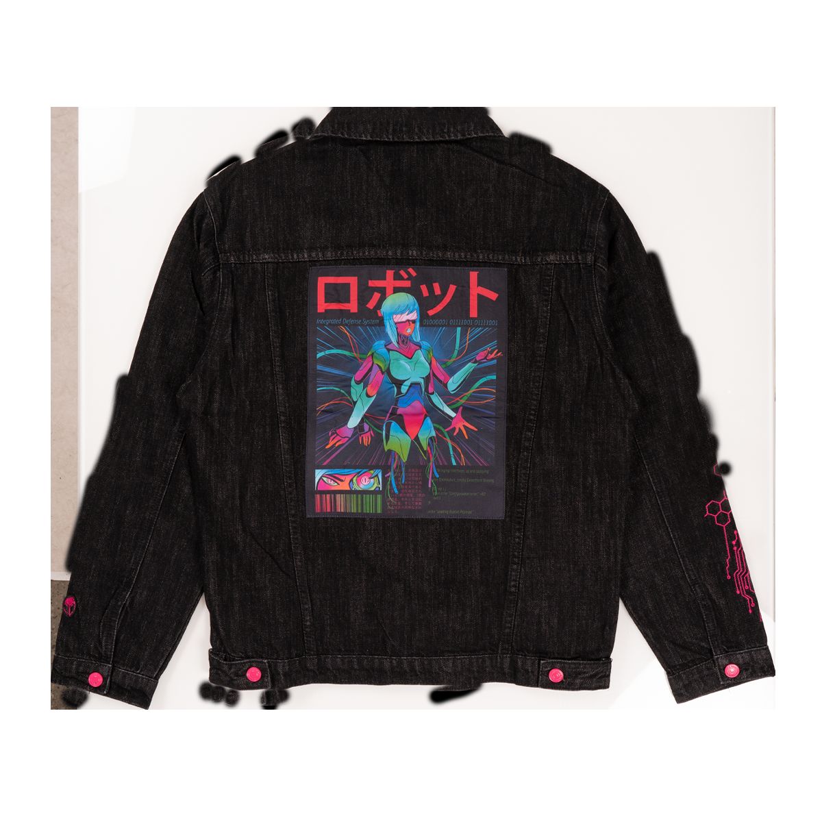 Cyber Jean Jacket sold by Ayylien Clothing product image thumbnail 3