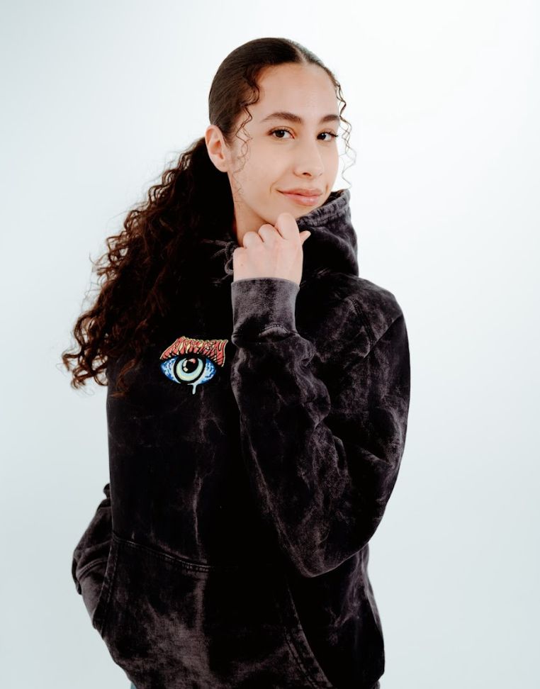 Psychedelic Explore Your Mind Hoodie - Black sold by Ayylien Clothing product image thumbnail 3