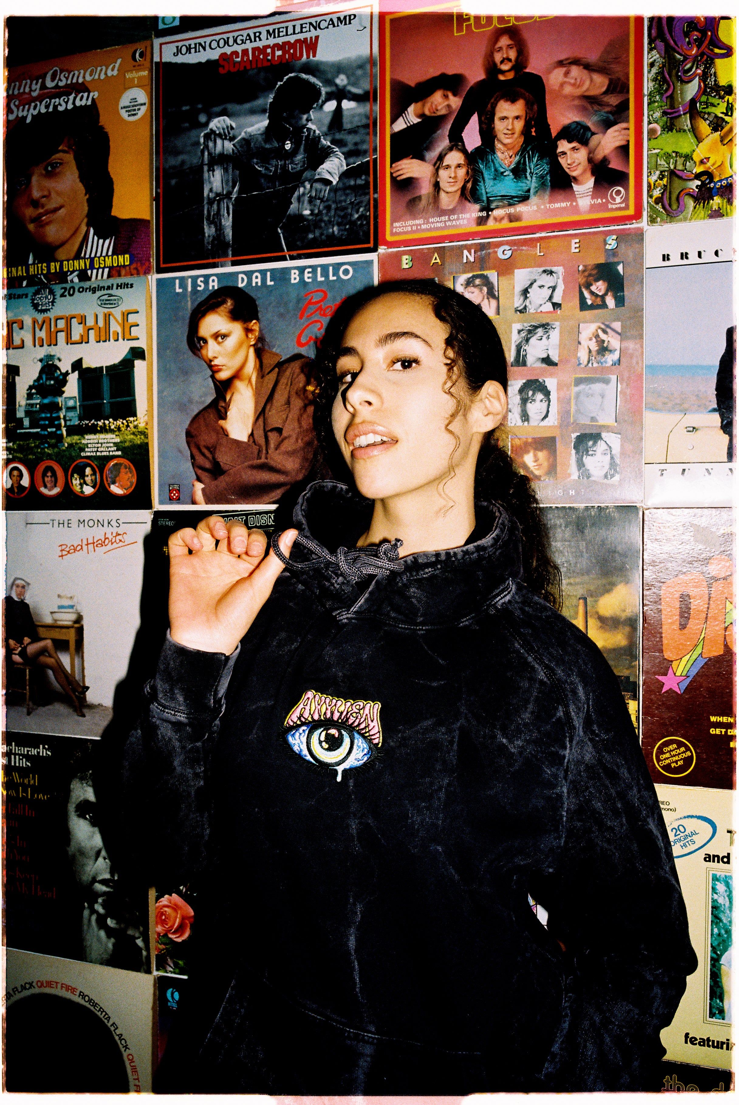 Psychedelic Explore Your Mind Hoodie - Black sold by Ayylien Clothing product image thumbnail 5