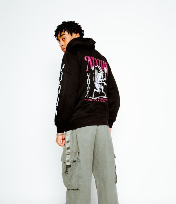 Krampus the Rotten Hoodie sold by Ayylien Clothing product image thumbnail 2