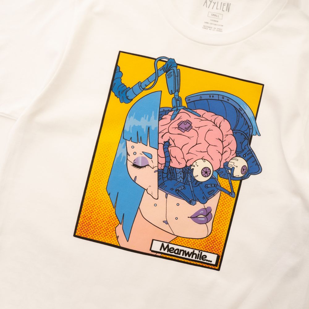 Meanwhile... Tee sold by Ayylien Clothing product image thumbnail 2