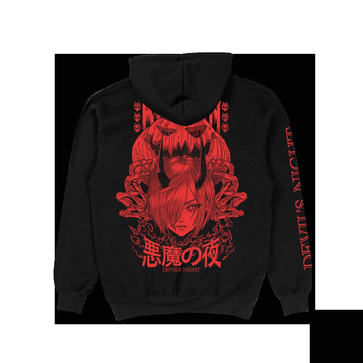 Ayylien Devil's Night Hoodie sold by Ayylien Clothing product image thumbnail 2