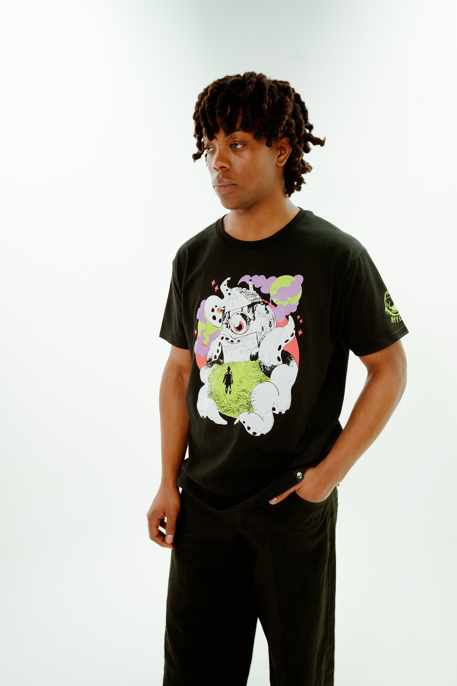 Octopus Devouring House Tee sold by Ayylien Clothing product image thumbnail 3