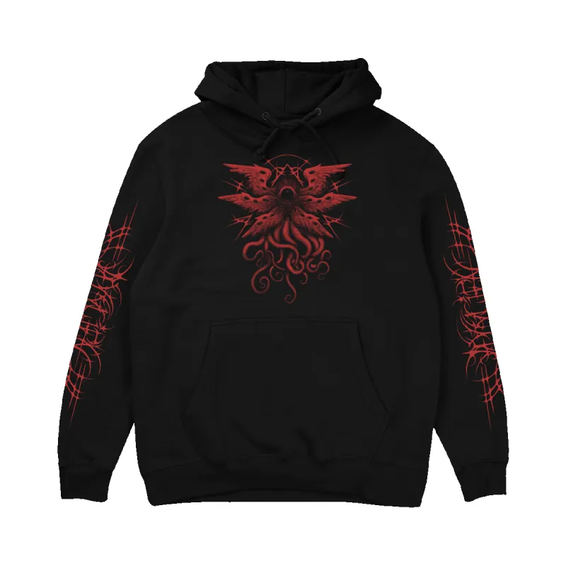 Omega Black Red Angels Hoodie sold by Ayylien Clothing
