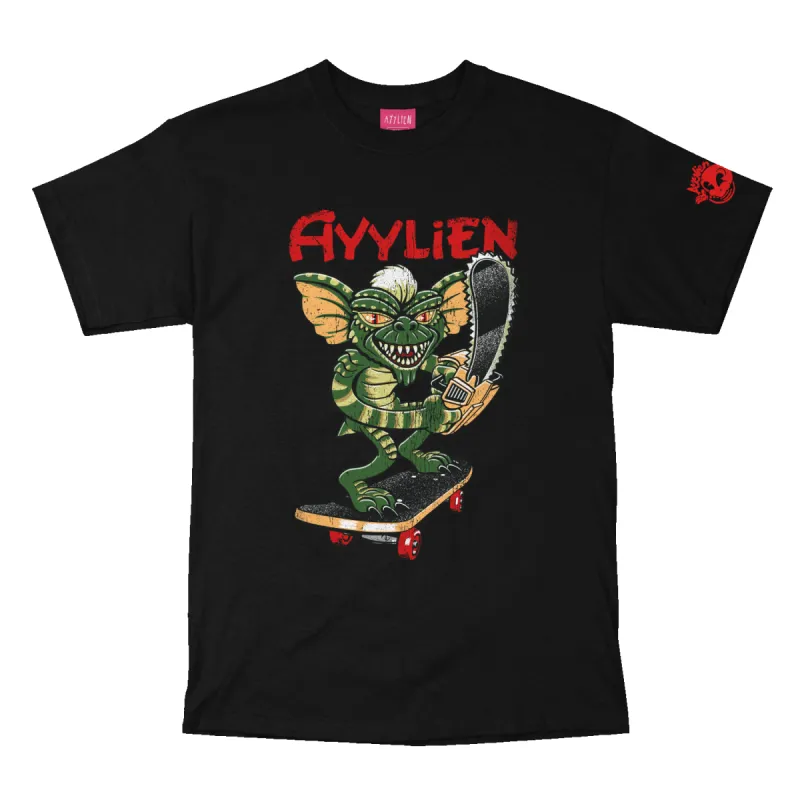 Rubberhose Skateboarding Gremlin Tee sold by Ayylien Clothing