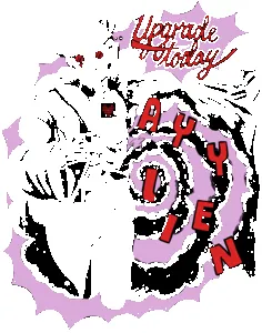 Upgrade Today Cyberpunk Tee sold by Ayylien Clothing